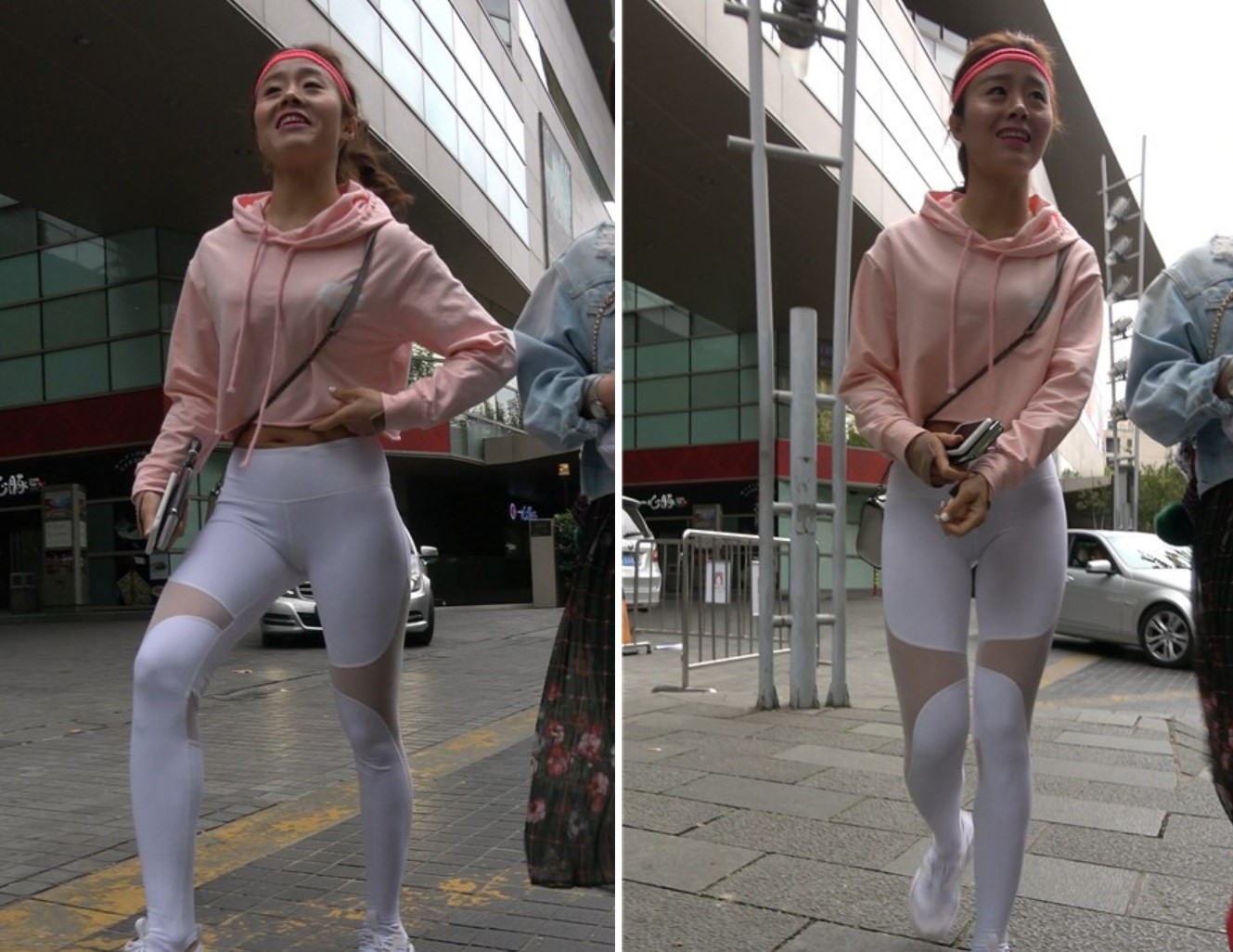 4k-超紧身瑜伽裤性感街拍美臀美女 [1.36 GB]