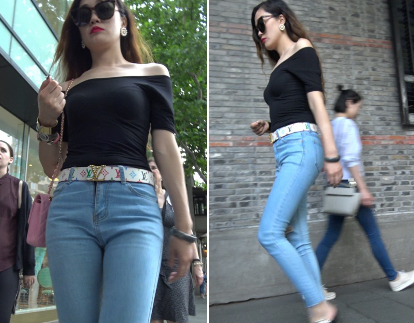 4K-超性感火辣身材紧身蓝牛大美女第二集 [779 MB]