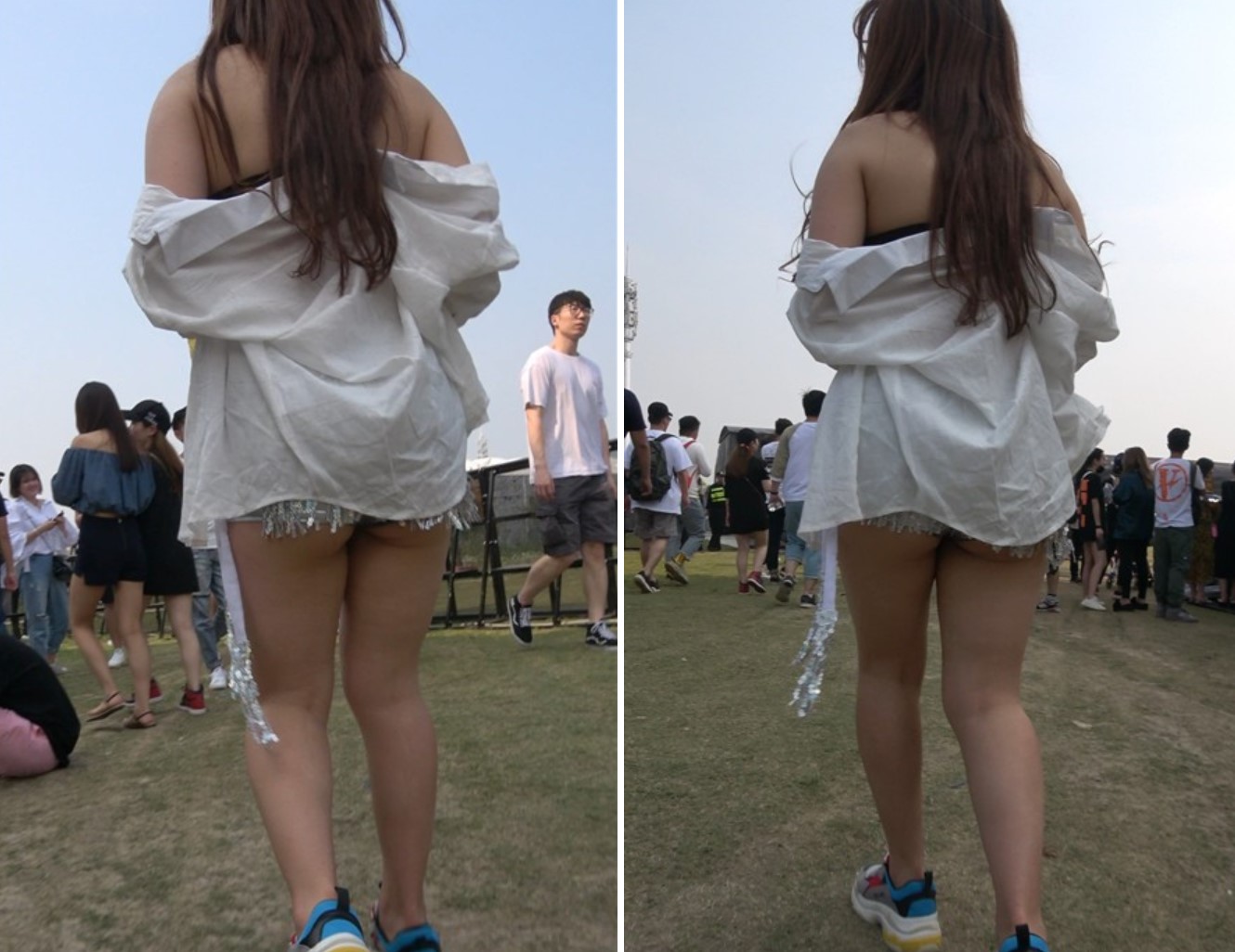 4K-极品丰臀超短裤肉肉的街拍美女 [1.13 GB]