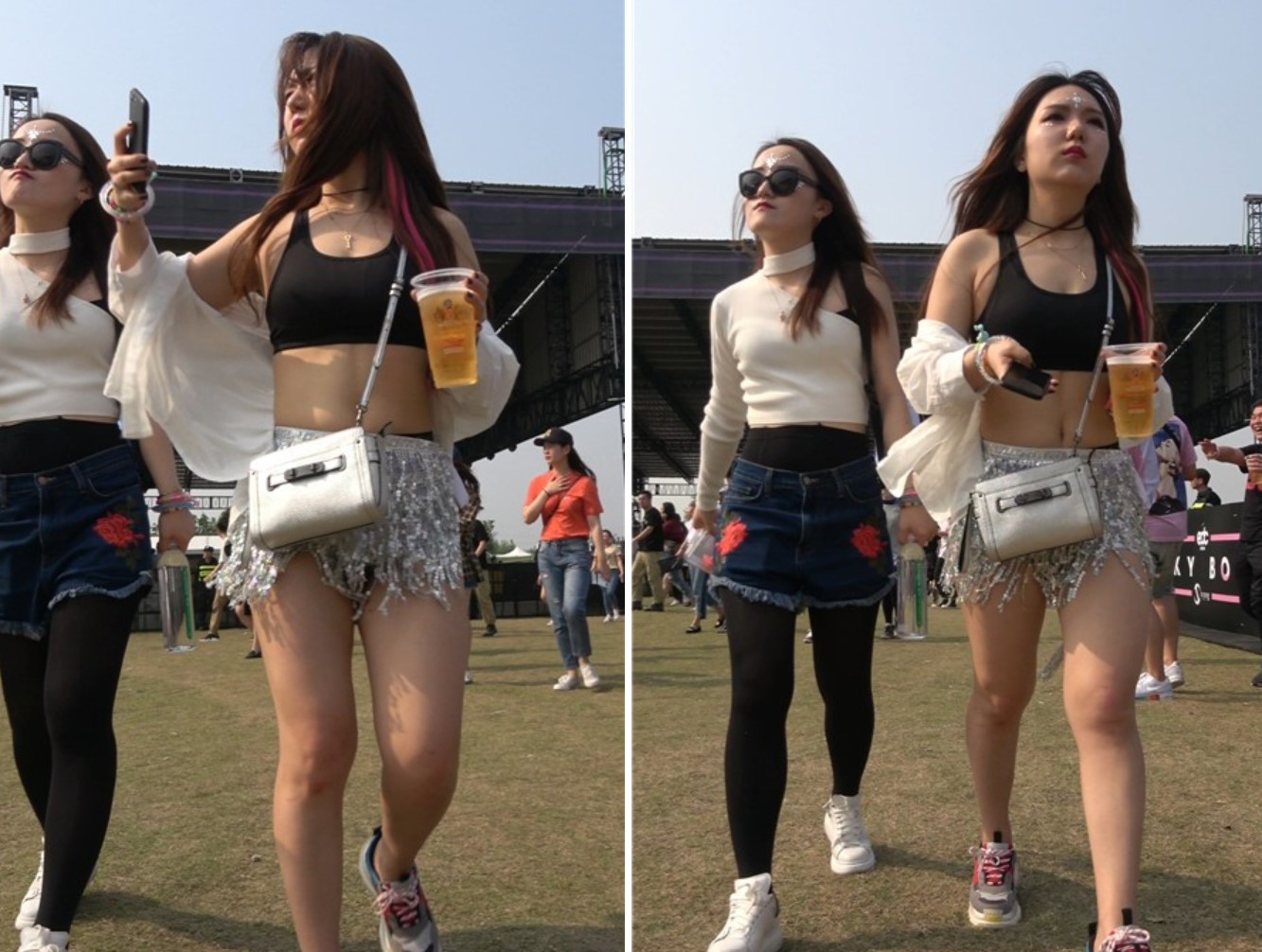 4K-极品丰臀超短裤肉肉的街拍美女 [1.13 GB]