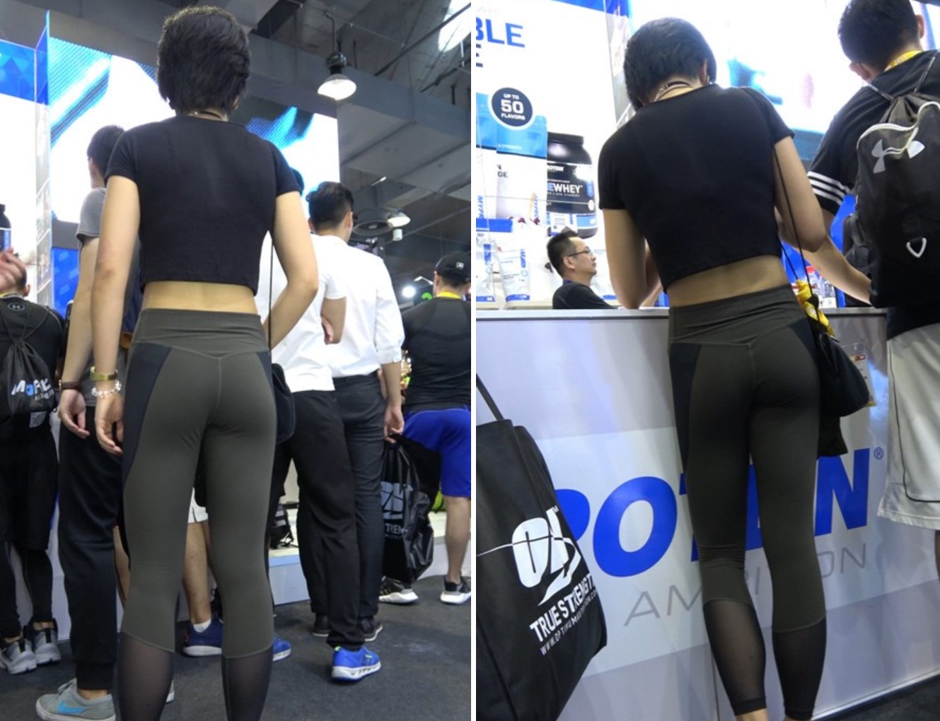 4K - 极品身材黑色紧身弹力裤小蛮腰美女第二集 [1.05 GB]