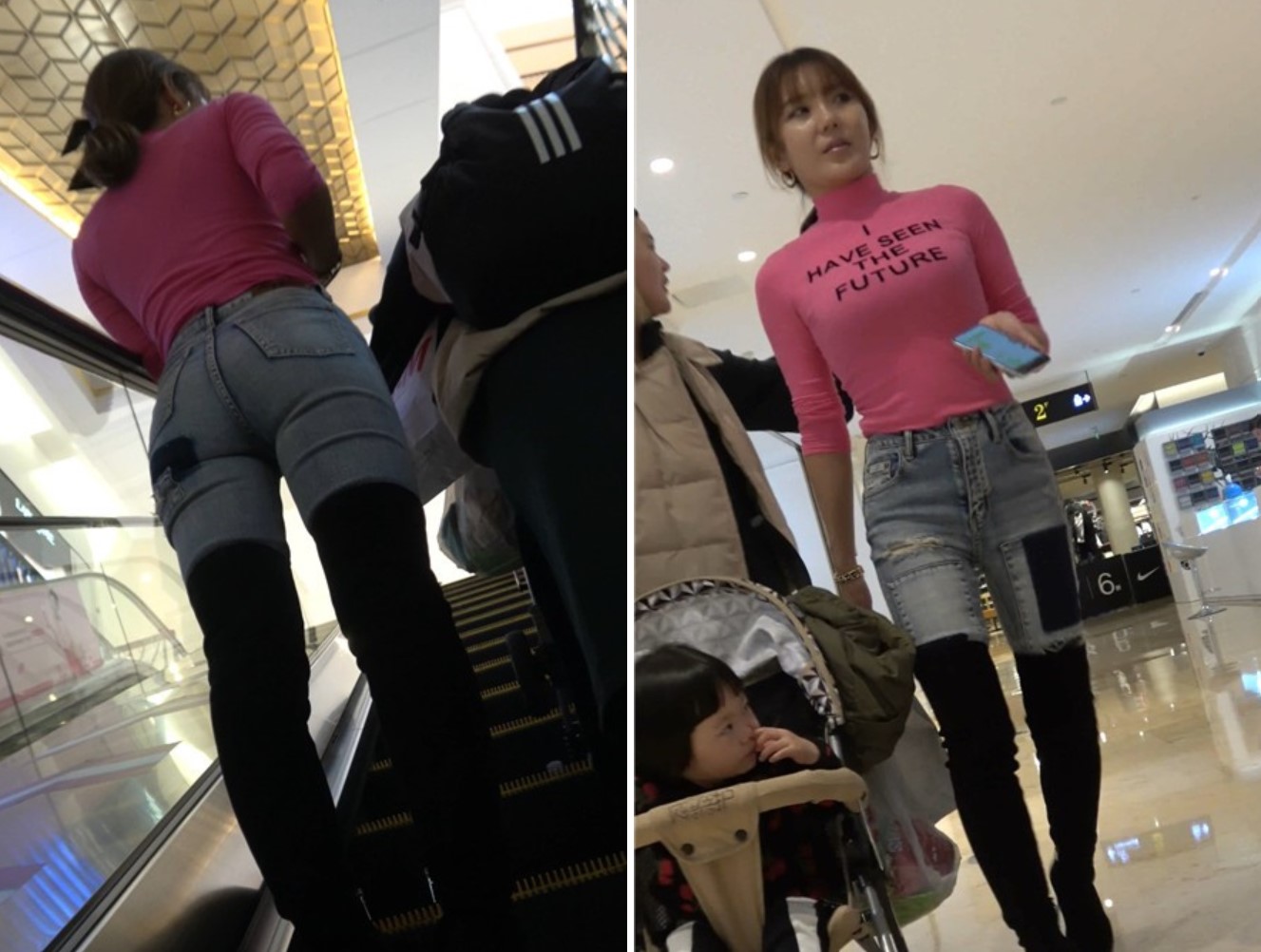 4K极品性感身材紧身牛仔裤辣妈 [2.30 GB]