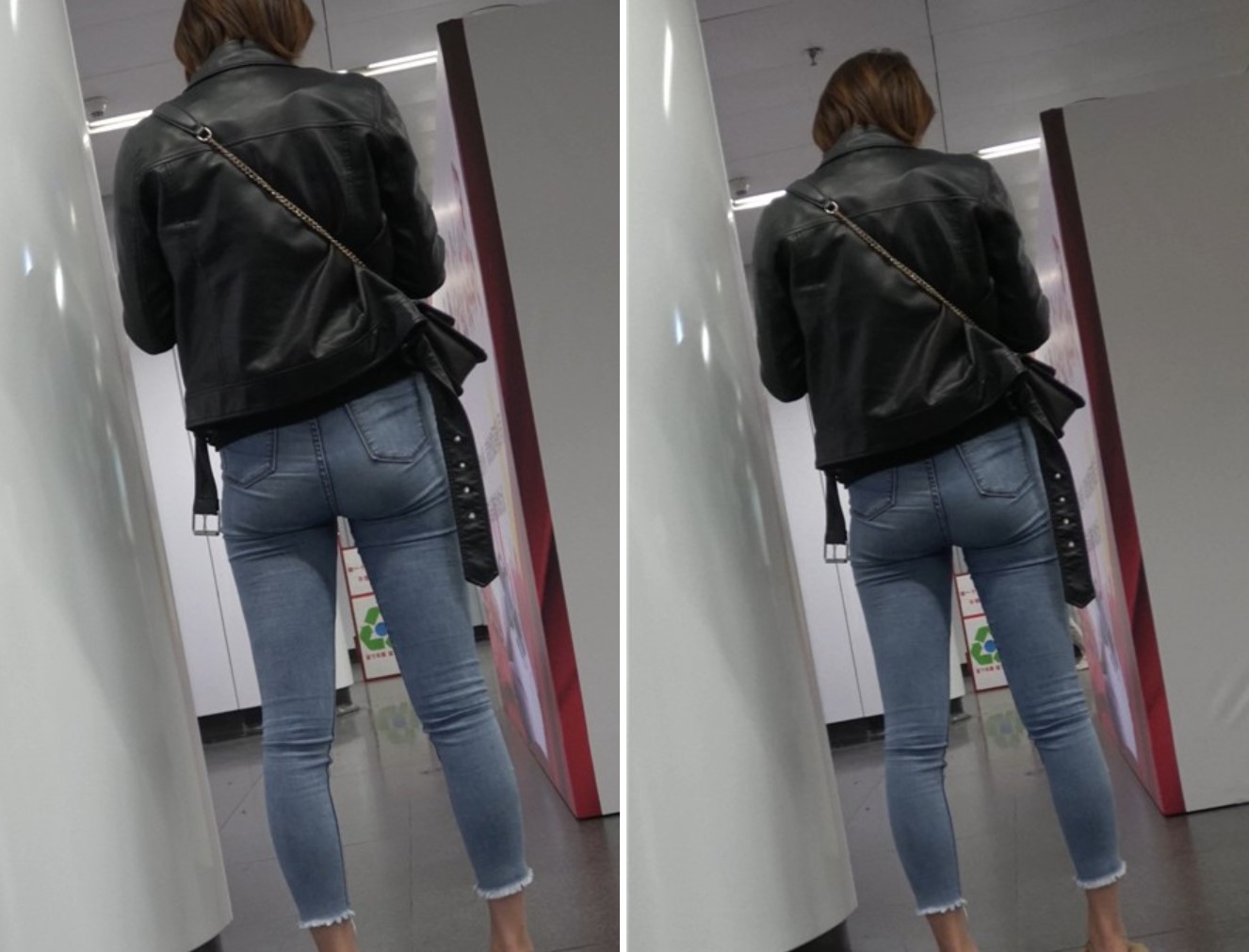 逛商场的极品紧身牛仔裤美女们 [1.11 GB]