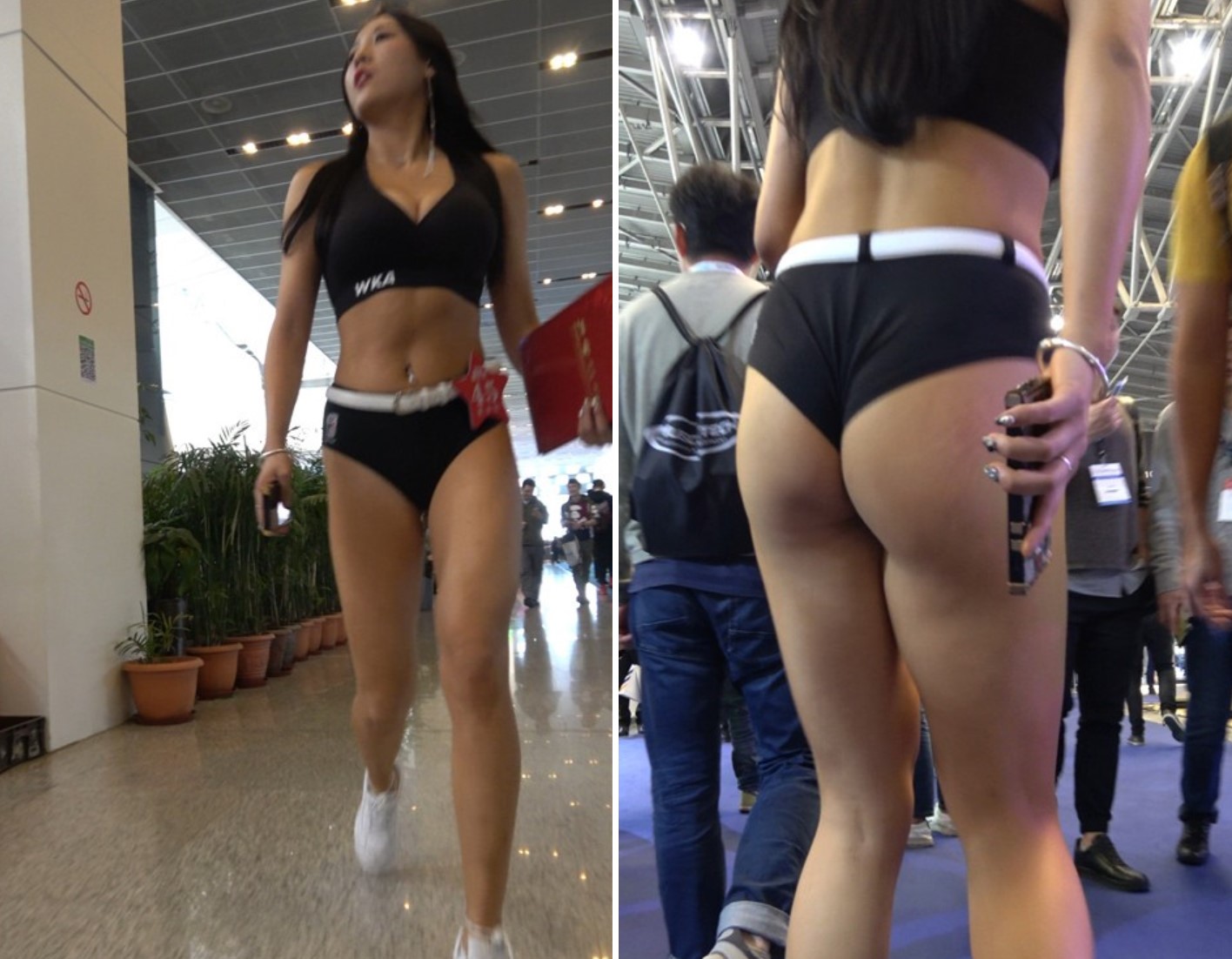 4K 性感翘臀健身美女 3 [2.33 GB]