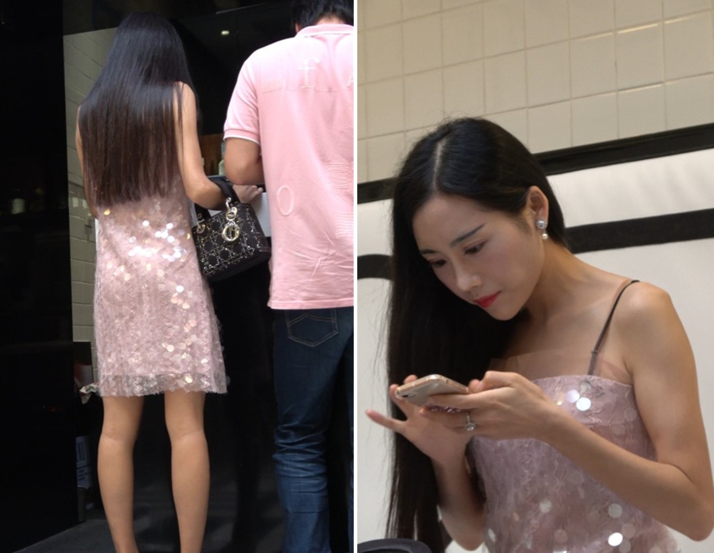 4K 高贵气质吊带裙极品美女姐姐