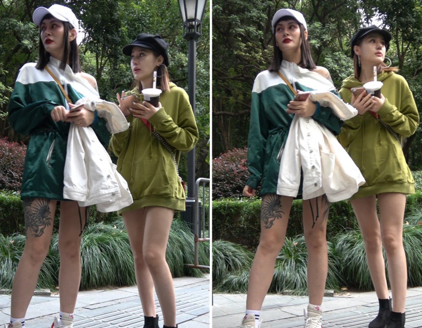 4K - 时尚性感美腿姐妹 [0.99 GB/MP4]