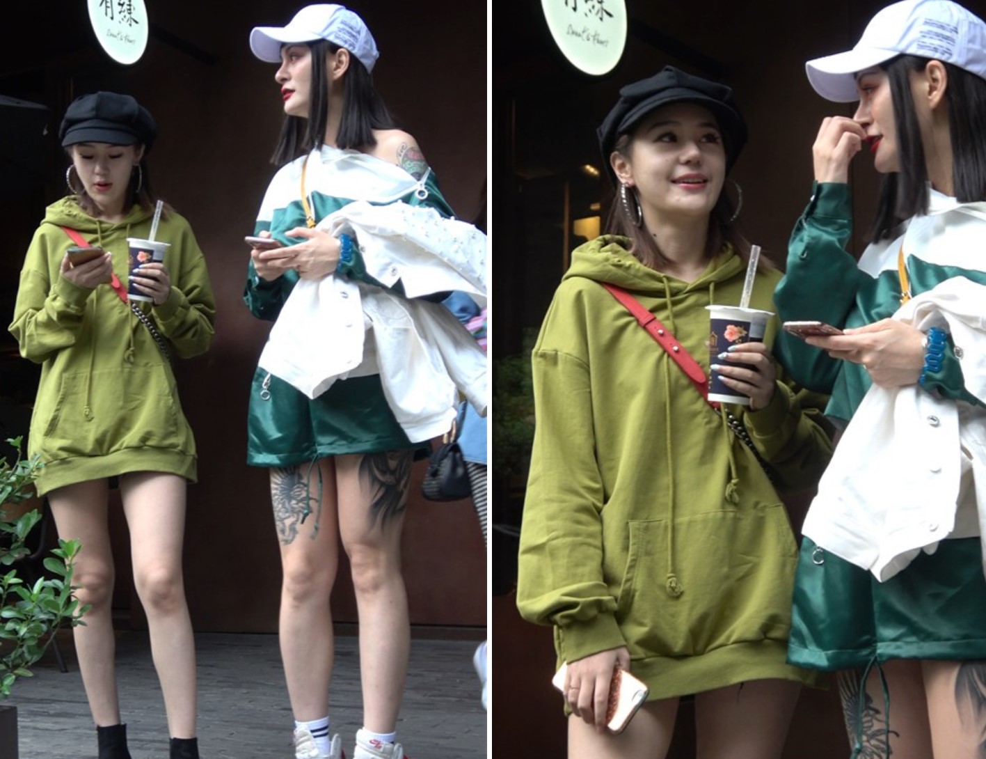 4K - 时尚性感美腿姐妹 [0.99 GB/MP4]