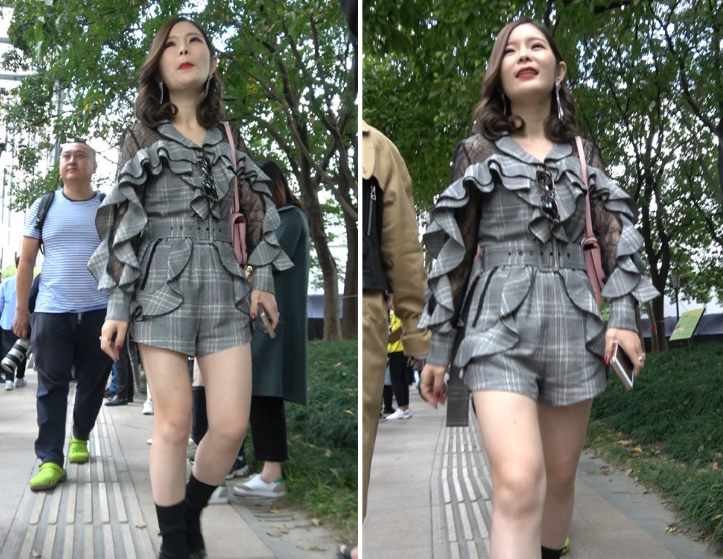 4K - 街拍美腿性感女郎 [979 MB/MP4]