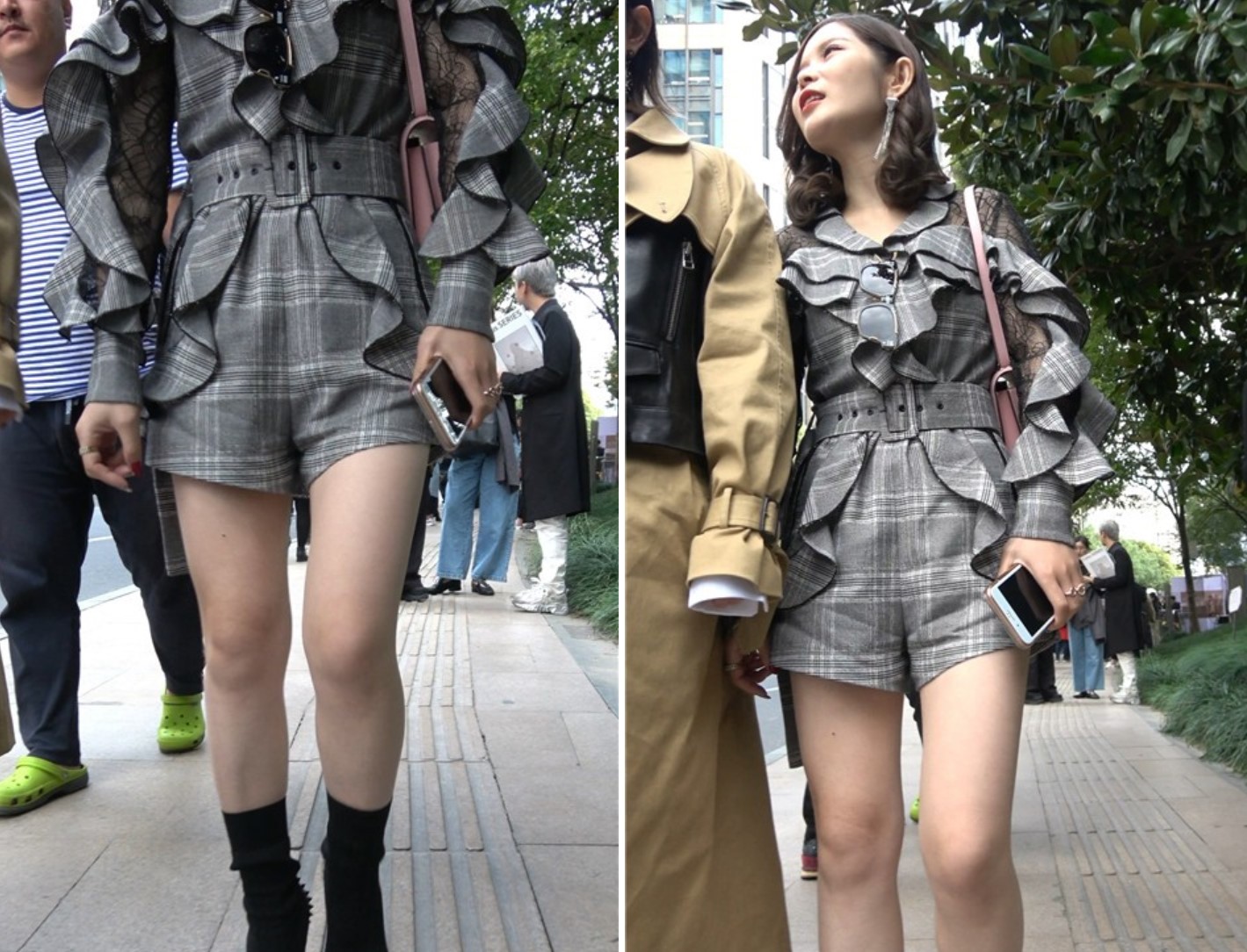 4K - 街拍美腿性感女郎 [979 MB/MP4]