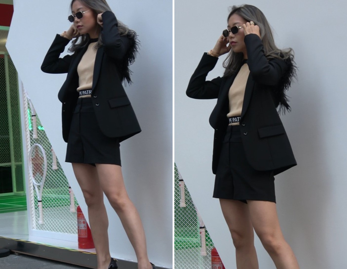 高跟短裙西服美女摆拍 [1.91 GB/MP4]