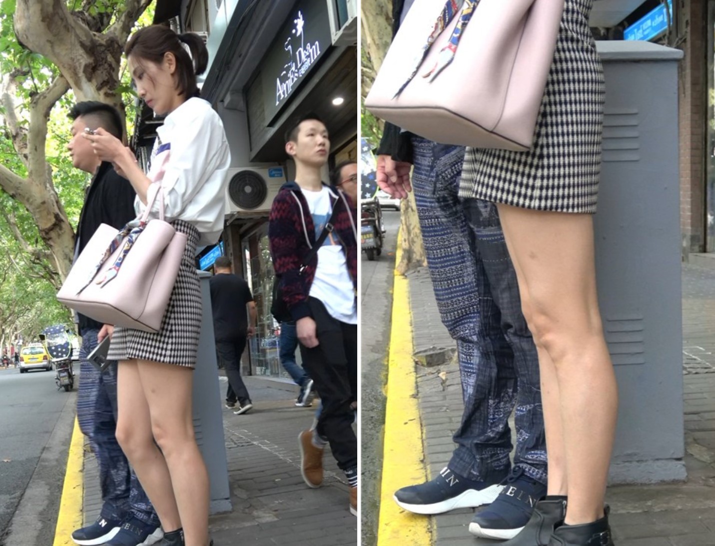 白衬衫斑点群气质大美女 [589 MB/MP4]