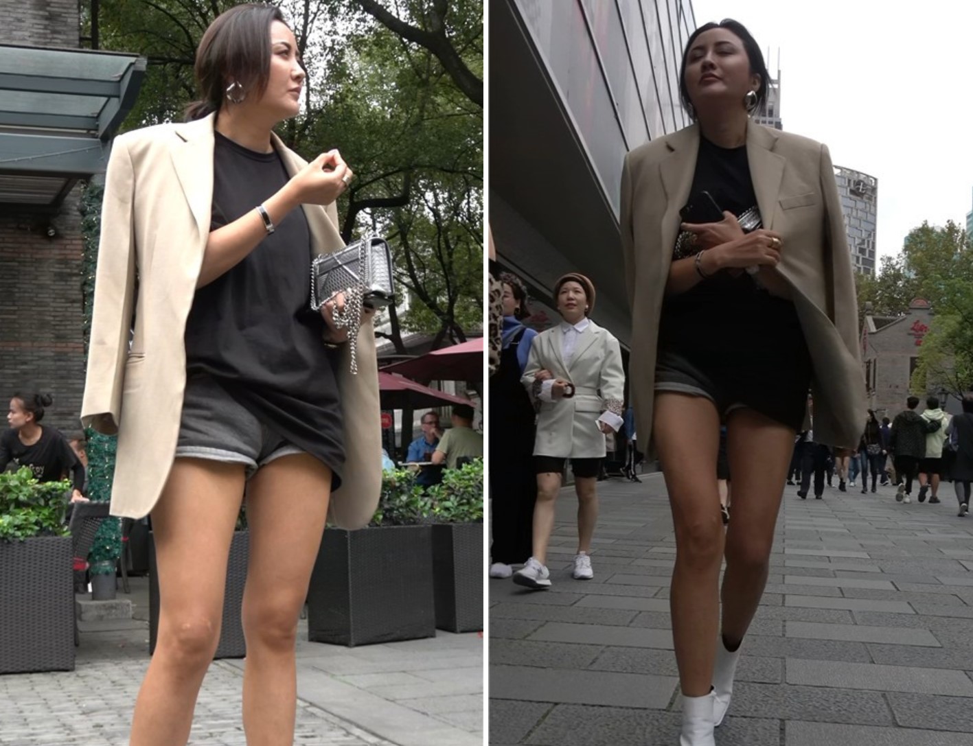 街拍美腿美女大姐大 [1.84 GB/MP4]