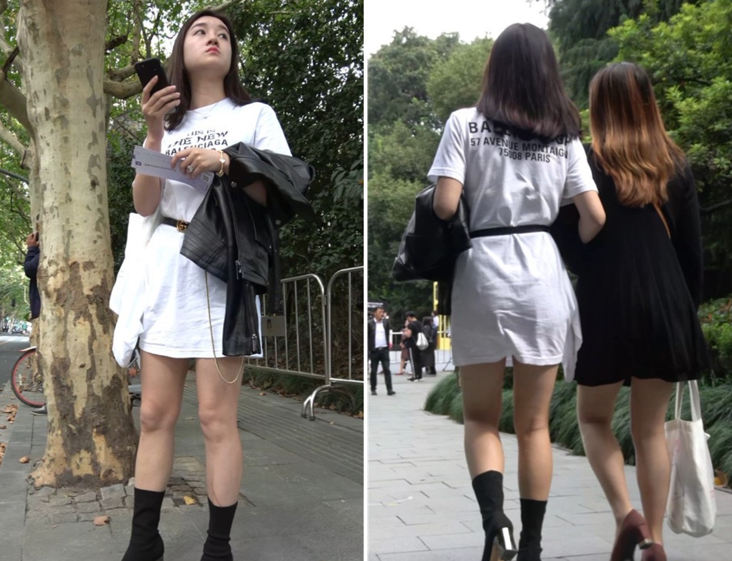 等闺蜜一起逛街的性感长腿姐姐 [657 MB/MP4]