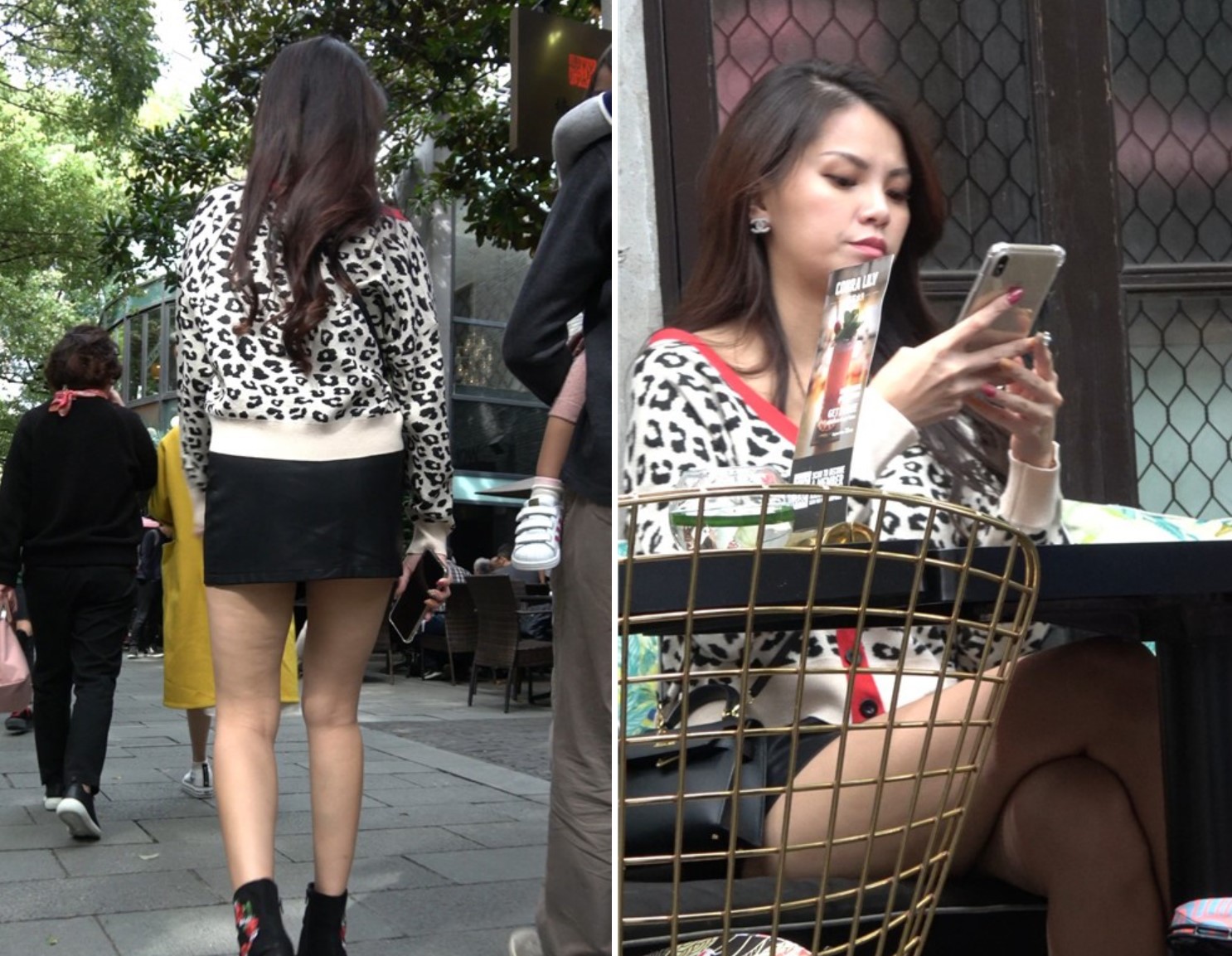 街拍美腿豹纹衣服性感S.妇 [1.03 GB/MP4]