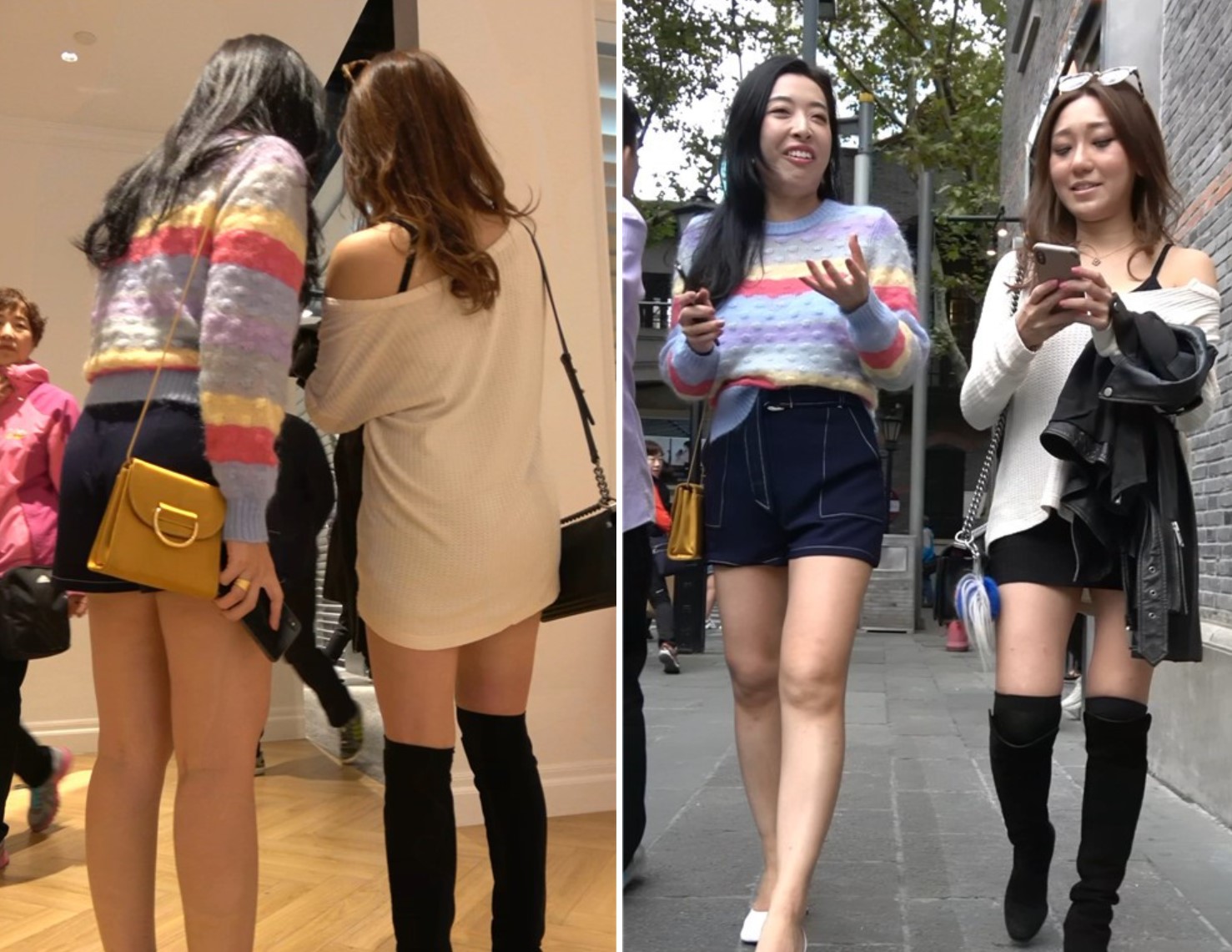 4K - 姐妹俩聊什么笑得这么开心 [1.50 GB/MP4]