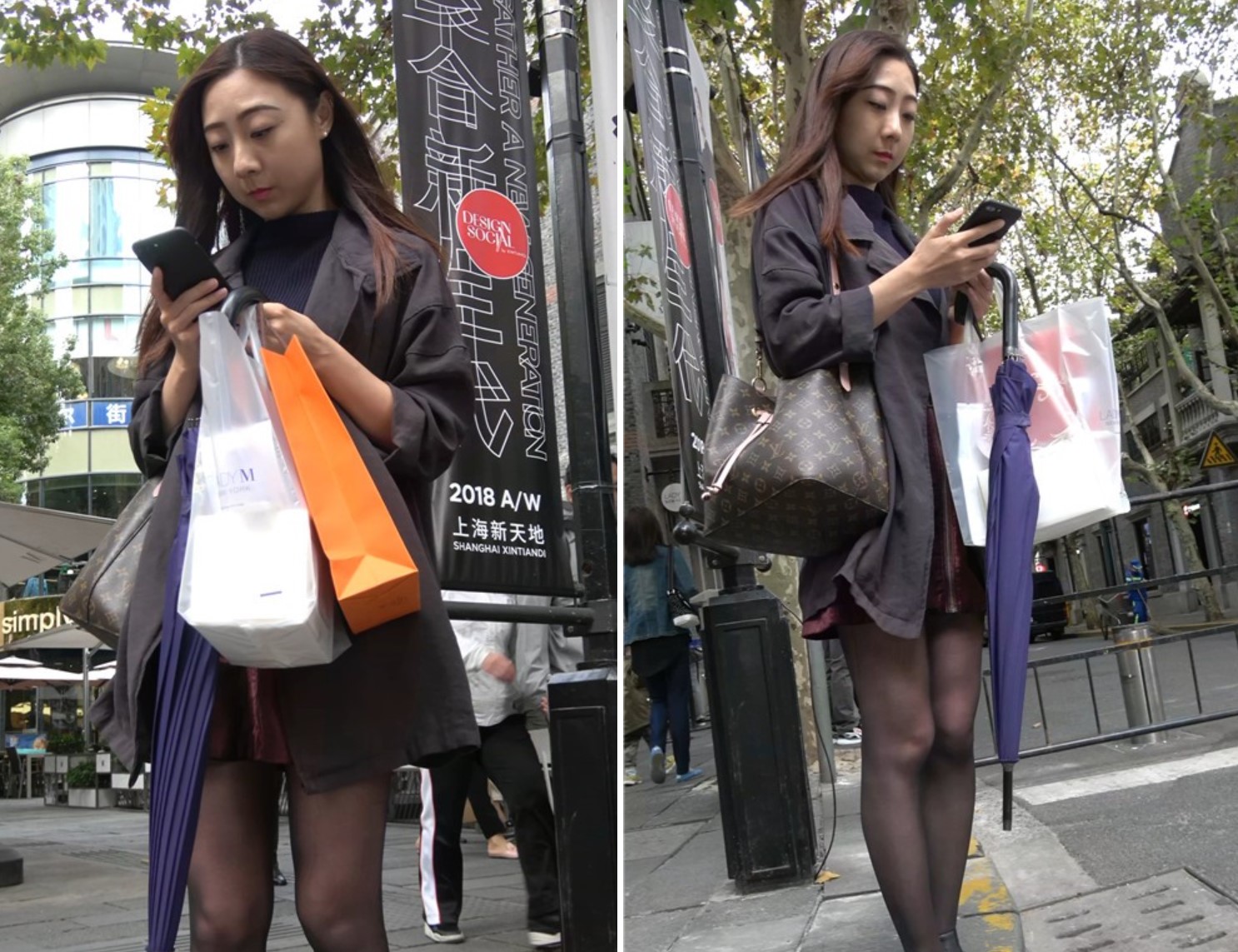 4K - 街拍黑丝美腿气质高颜值美女 [1.34 GB/MP4]