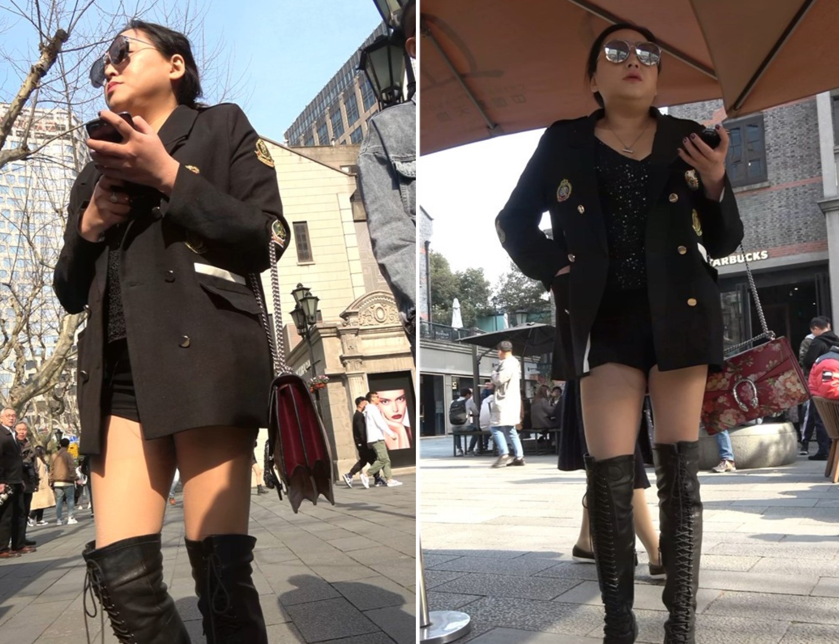 4K - 长筒靴丝袜美腿美眉 [1.06 GB/MP4]