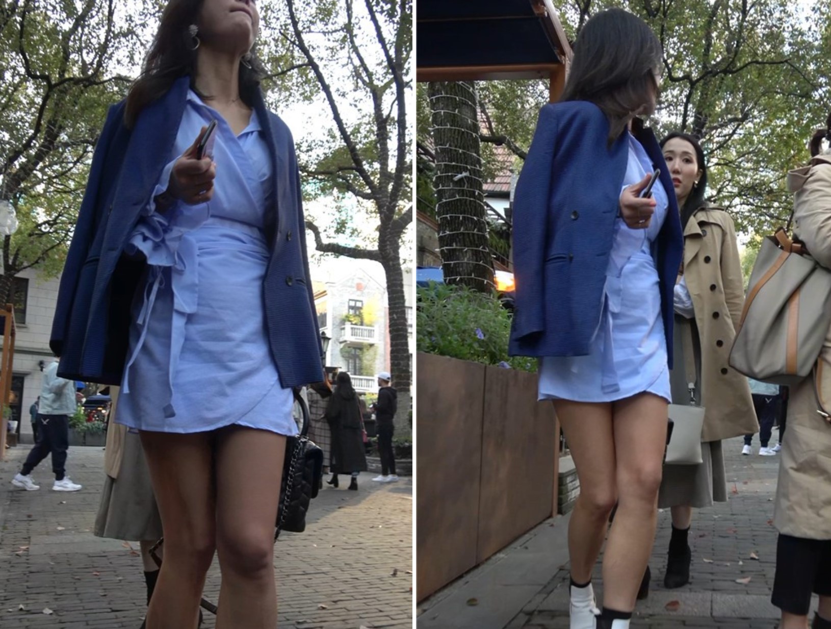 4K - 街拍美腿气质美女姐姐 [1.66 GB/MP4]