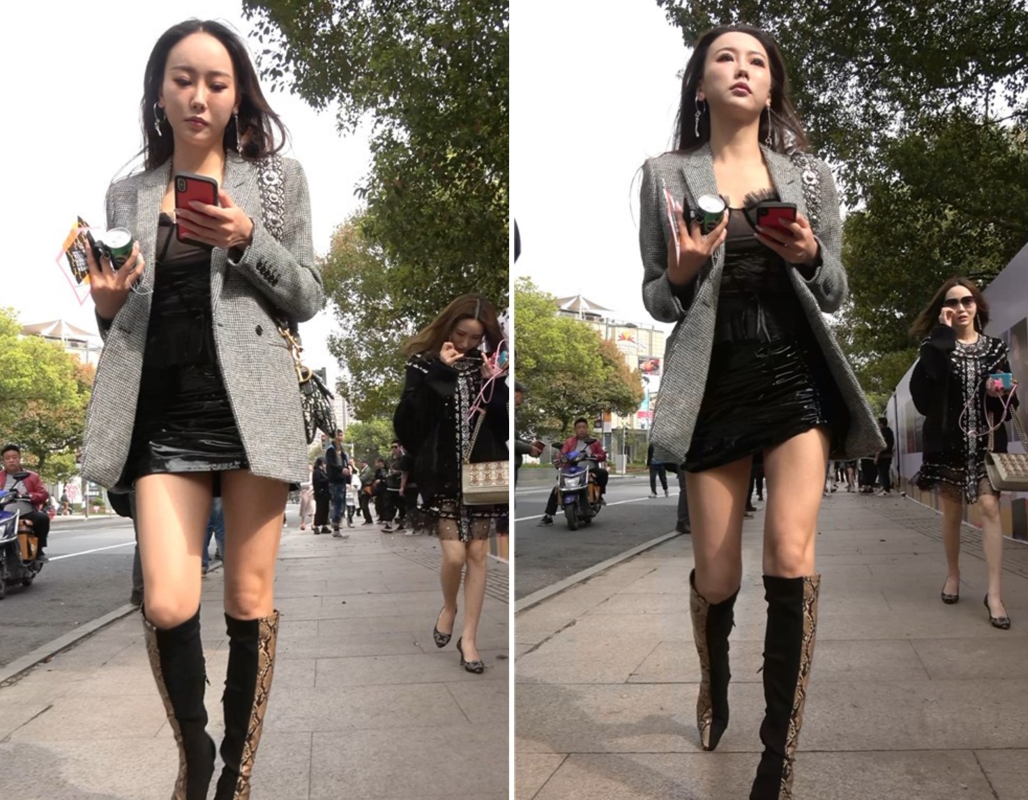 又见一位蟒蛇皮长靴美女 [1.17 GB/MP4]