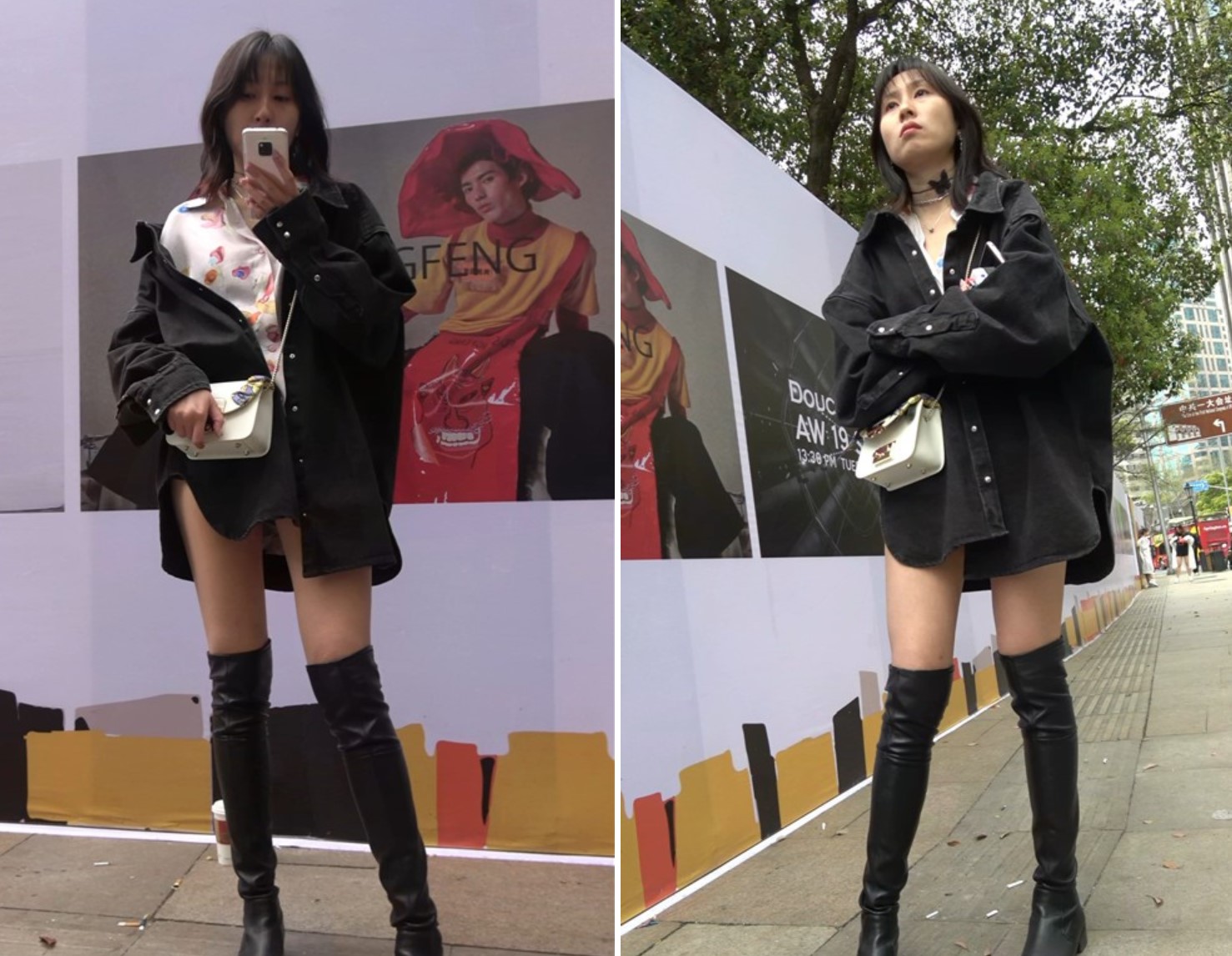 性感美腿长靴街拍美女 [1.35 GB/MP4]