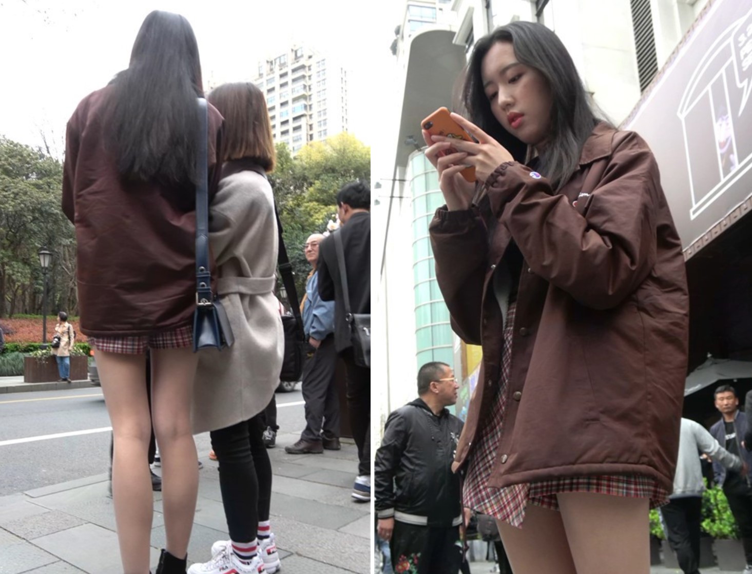 性感的丝袜美腿街拍美女 [1.32 GB/MP4]