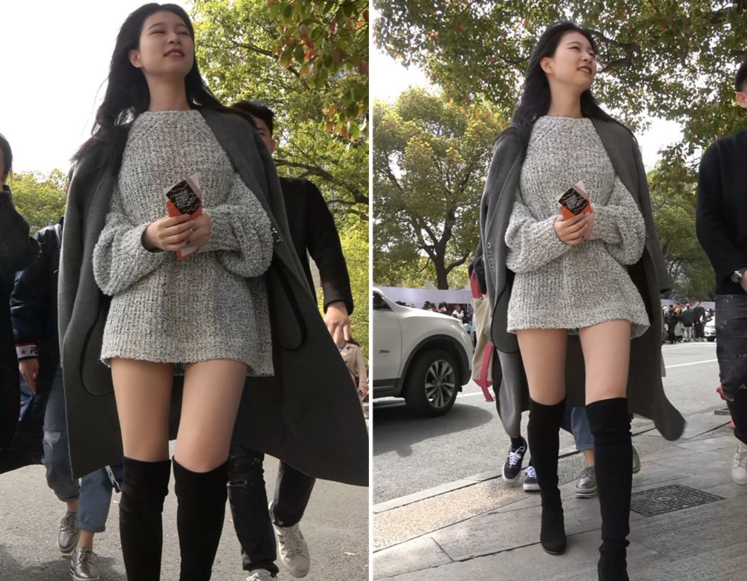 街拍美腿大姑娘 [682 MB/MP4]