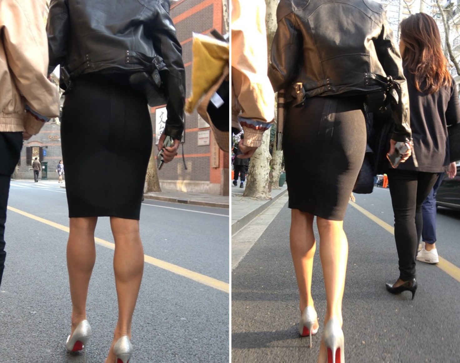 4K - 街拍成熟的包臀裙高跟女子 [1.70 GB/MP4]