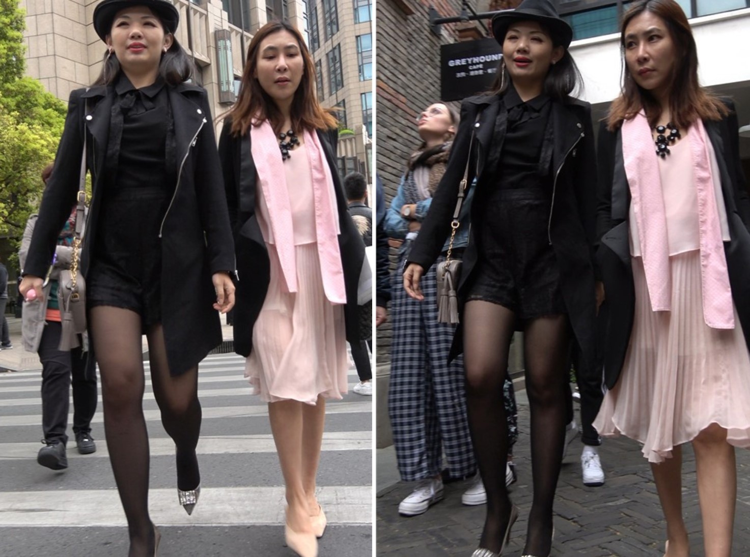 4K - 街拍成熟的黑丝女 [730 MB/MP4]