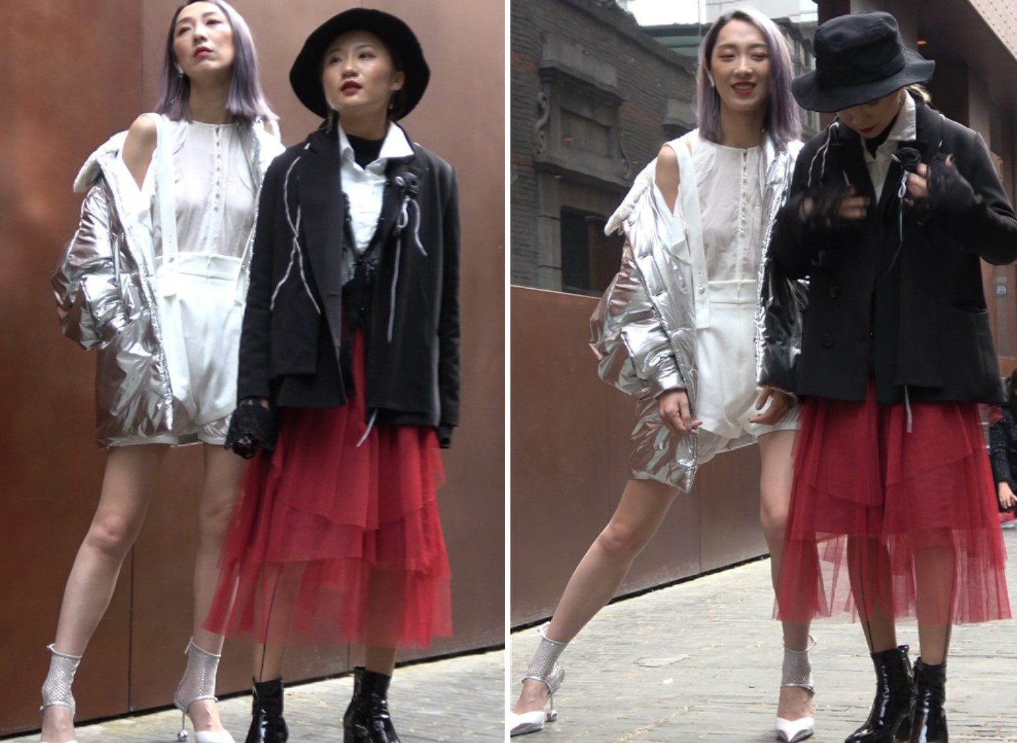 4K - 时尚街拍美女外拍 [1.67 GB/MP4]