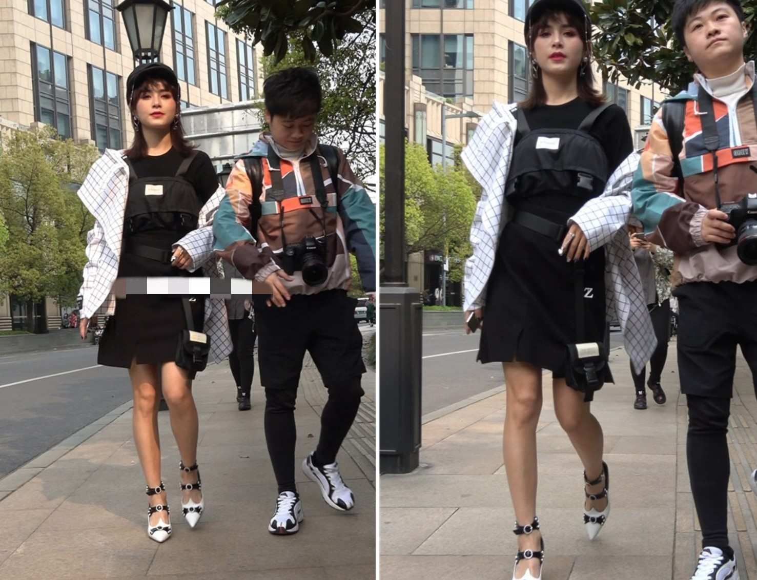 4K - 时尚的街拍美女 [991 MB/MP4]