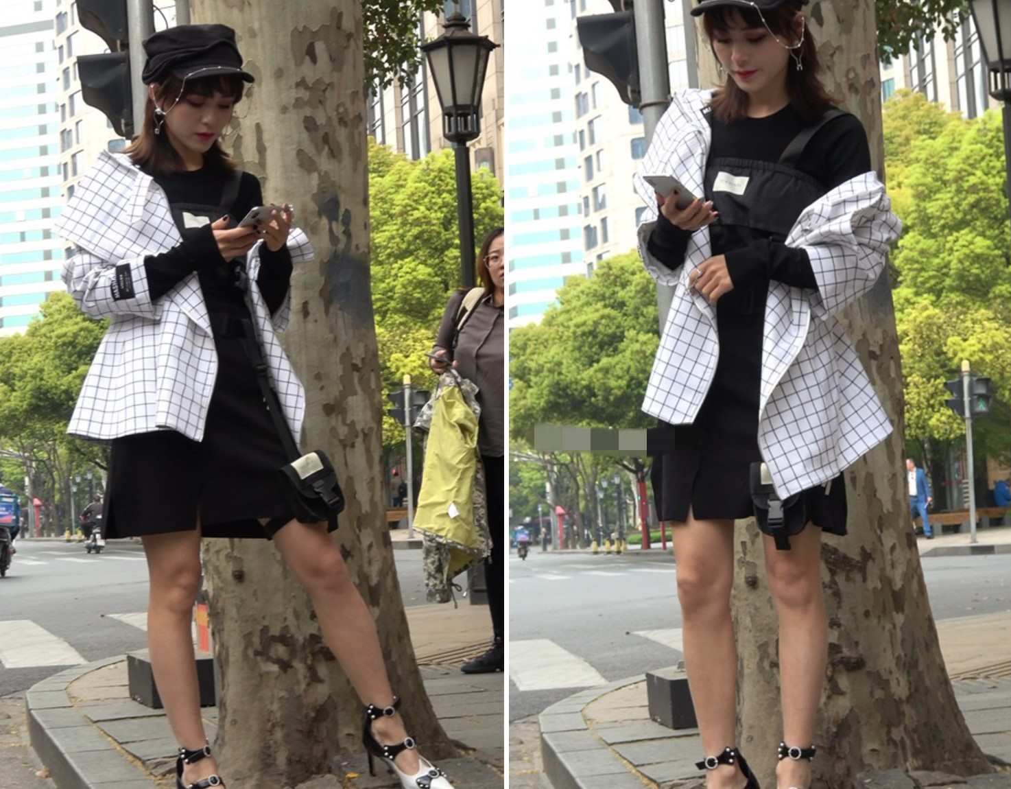 4K - 时尚的街拍美女 [991 MB/MP4]