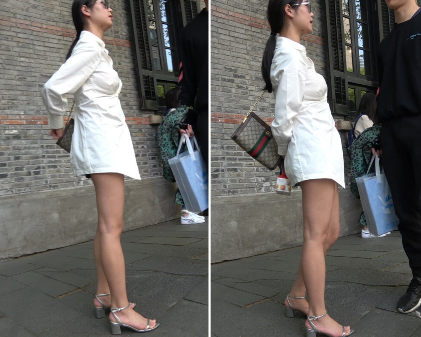 4K - 街拍时尚性感美腿女子 [1.26 GB/MP4]