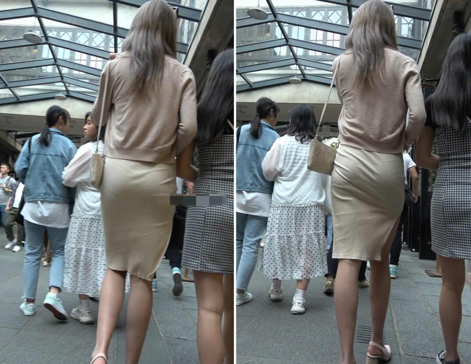 4K - 裹臀裙翘臀美眉 [1.31 GB/MP4]