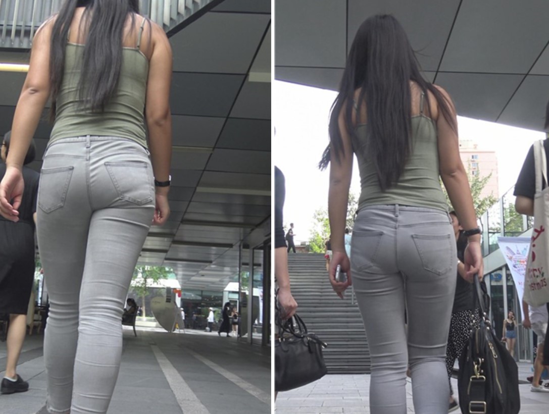 4k-吊带衫紧身丰臀高跟鞋女神，长发飘飘真漂亮！[2.45 GB/MP4]