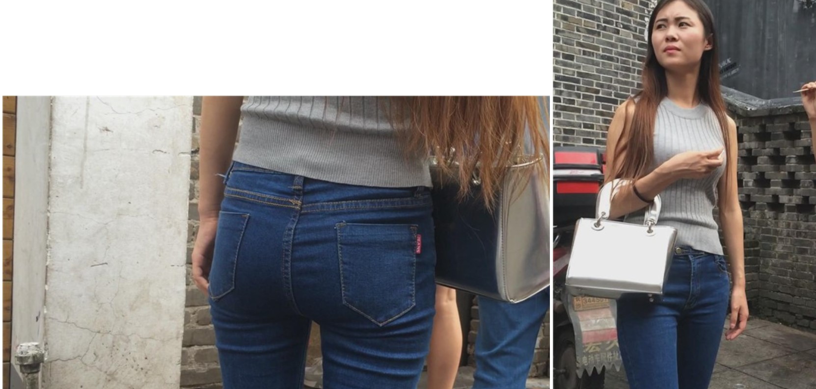 超漂亮丰满牛仔裤女神，忍不住多看几眼 [1.93 GB]
