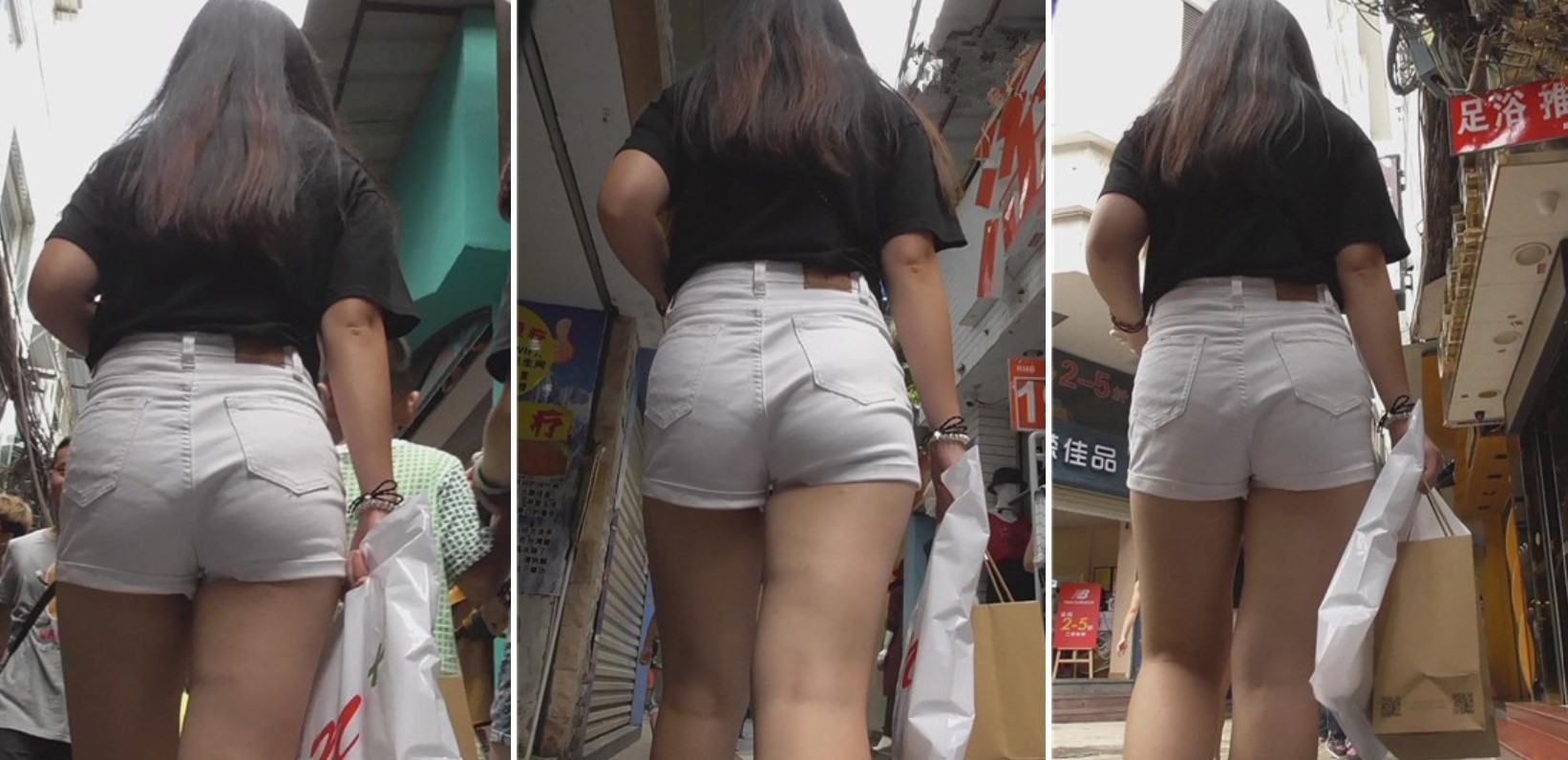 雪白大腿水蜜桃臀热裤MM [612 MB]