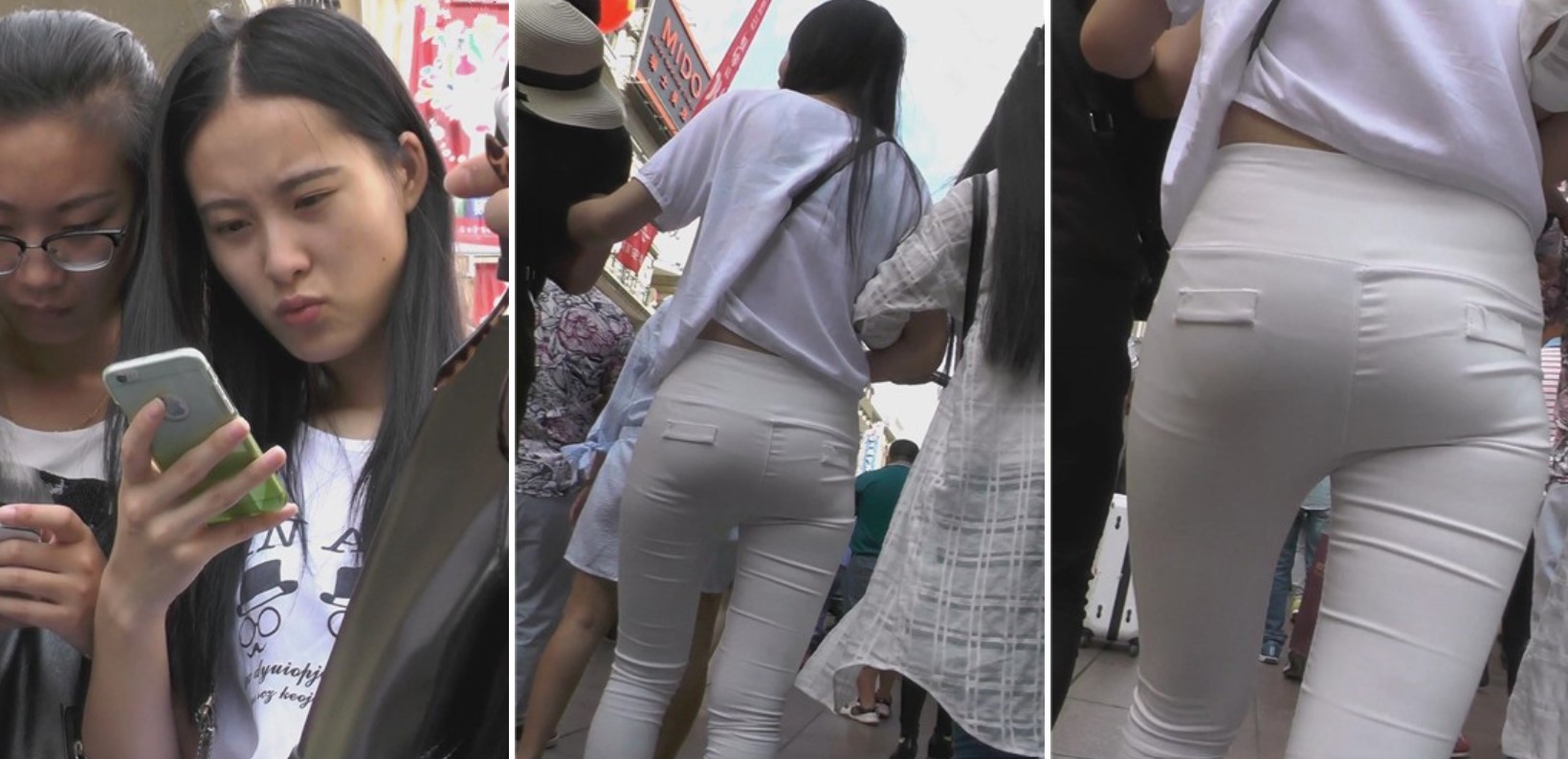 紧绷宽臀甜美MM，手机里面什么内容这么吃惊 [444 MB]