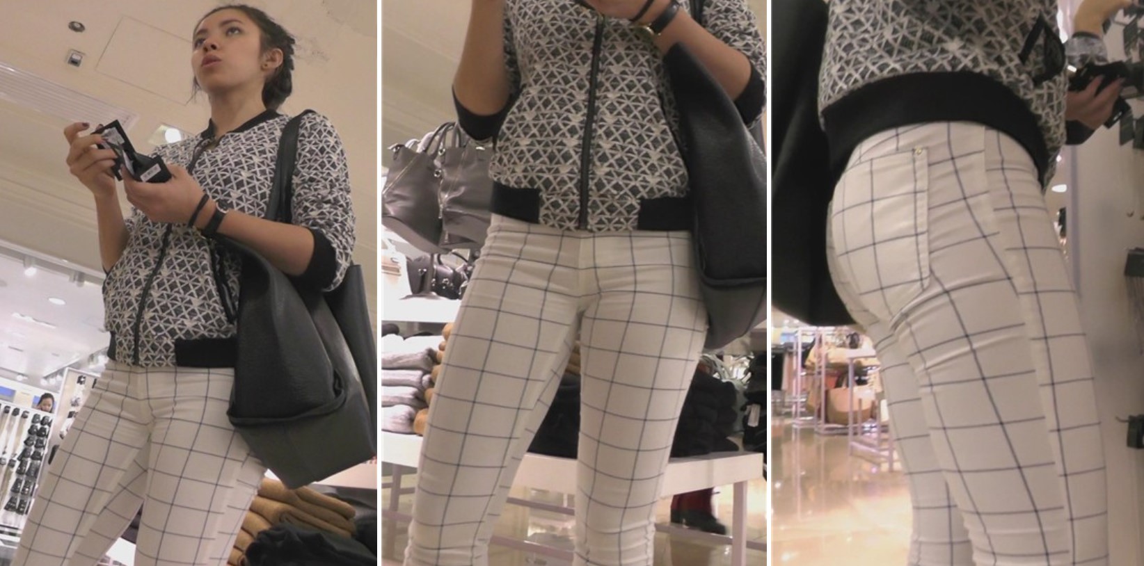 街拍高跟紧身丰臀外国妞，屁股蛋蛋圆有圆 [519 MB]