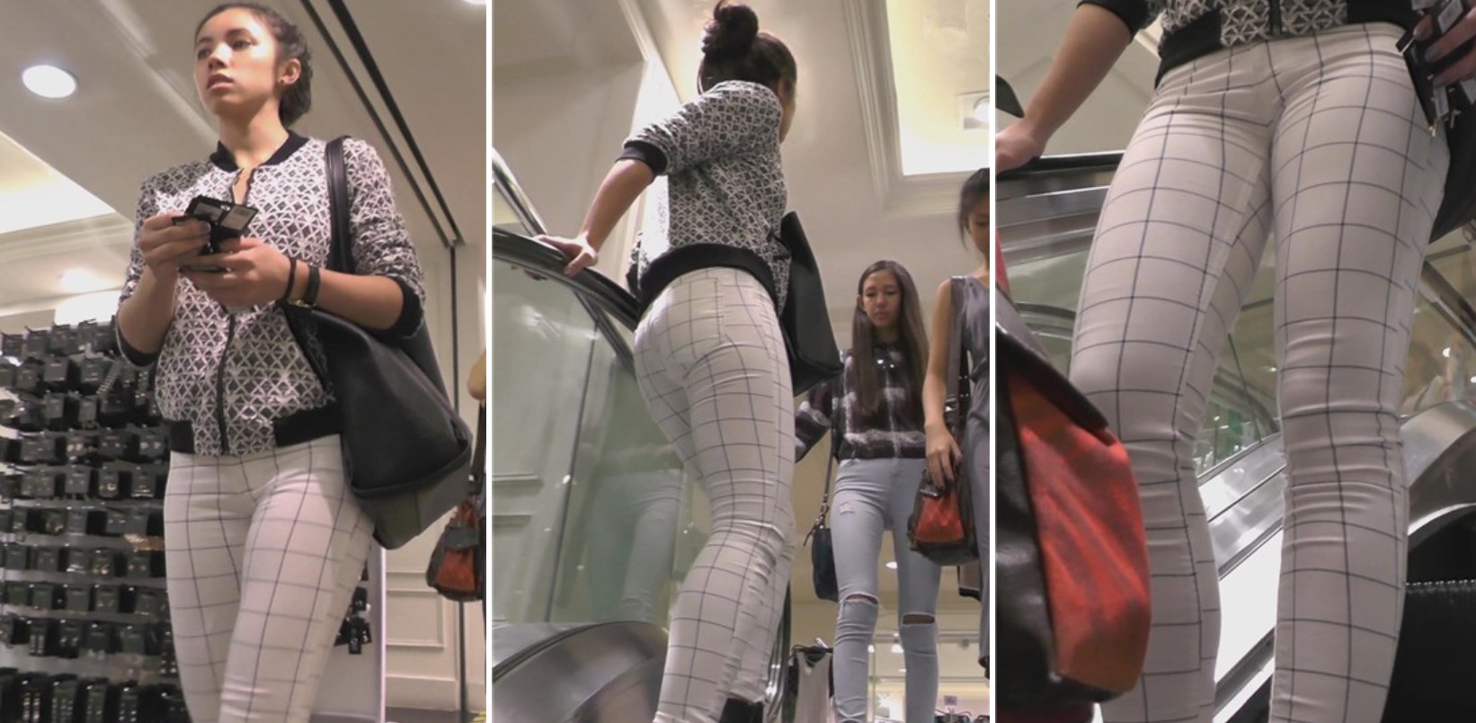 街拍高跟紧身丰臀外国妞，屁股蛋蛋圆有圆 [519 MB]