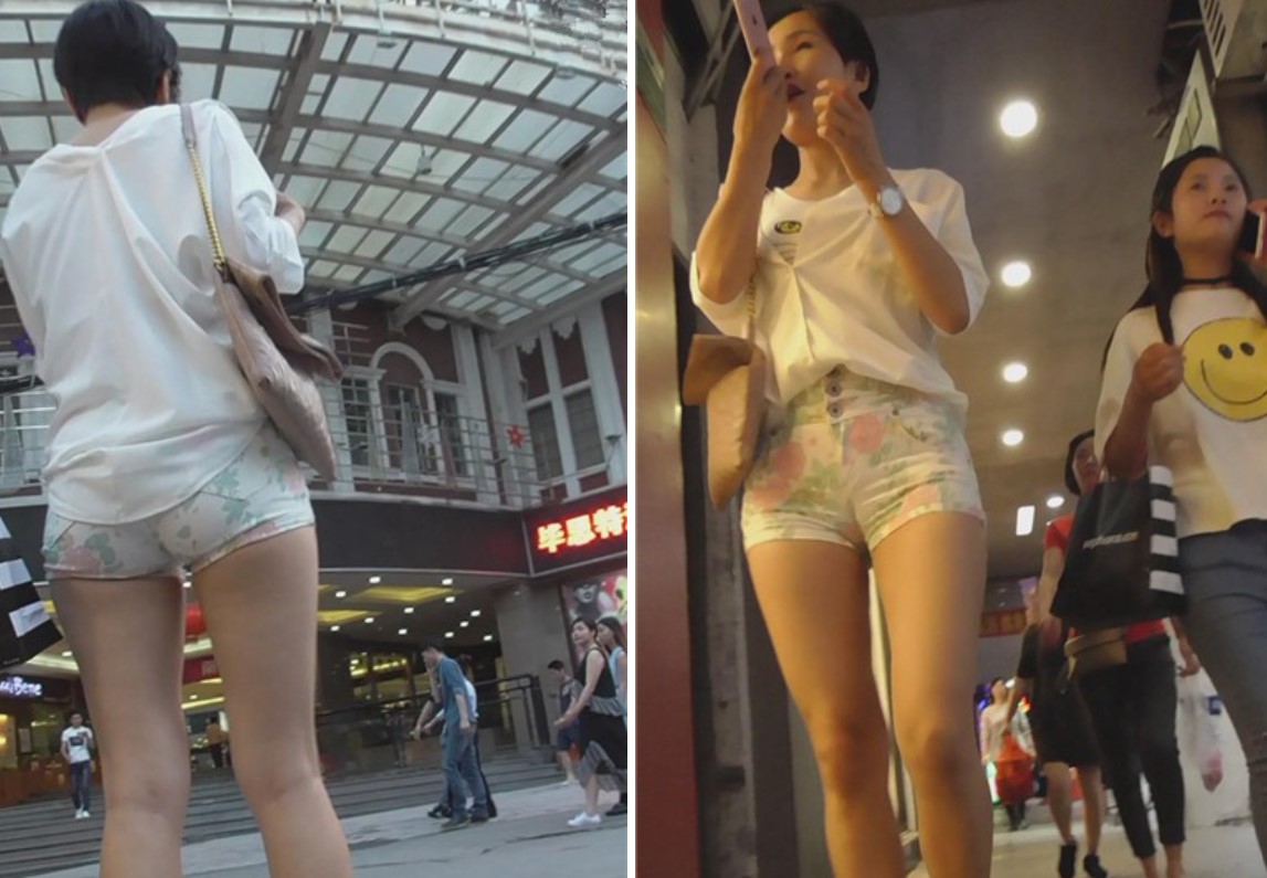 高挑好身材SF，紧身热裤 [1.22 GB]