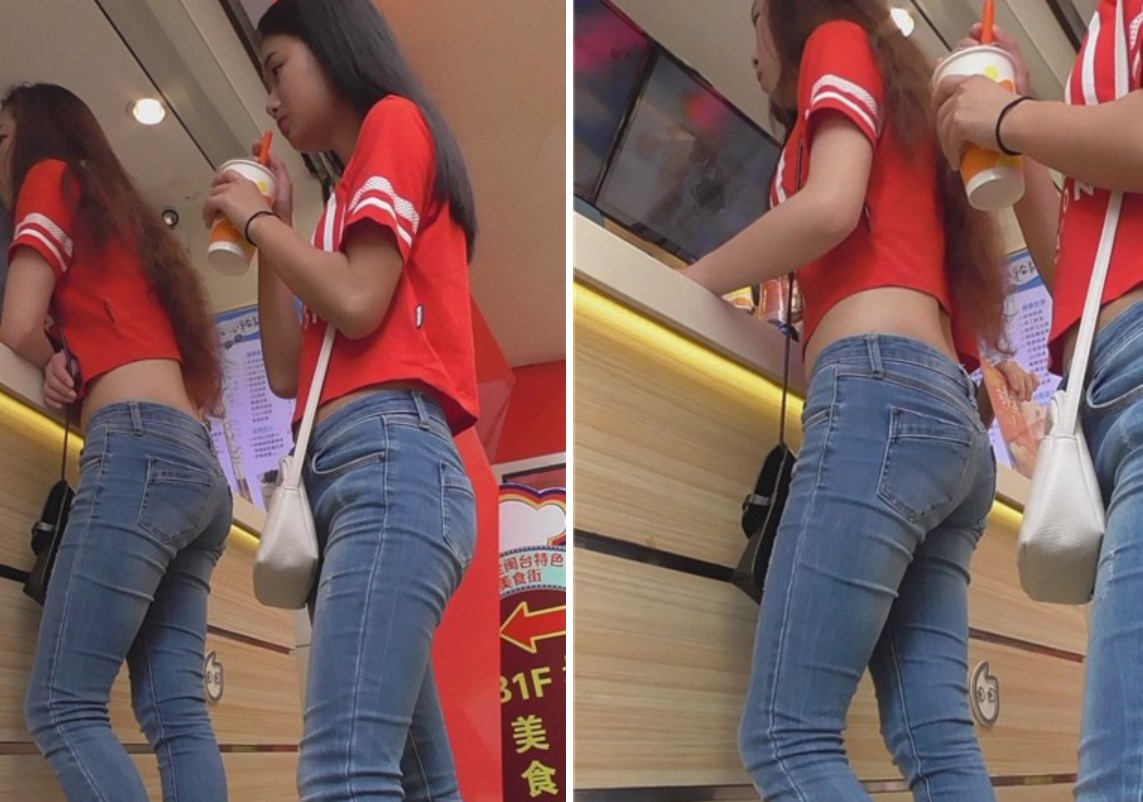 极品蓝牛美臀姐妹花买奶茶。[768 MB]