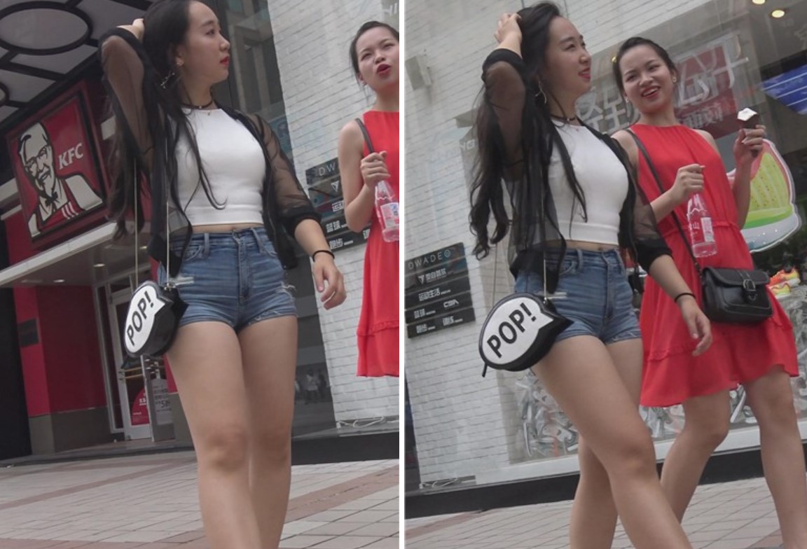 4k-超美小清新肥臀牛仔热裤美眉（下）[2.10 GB]