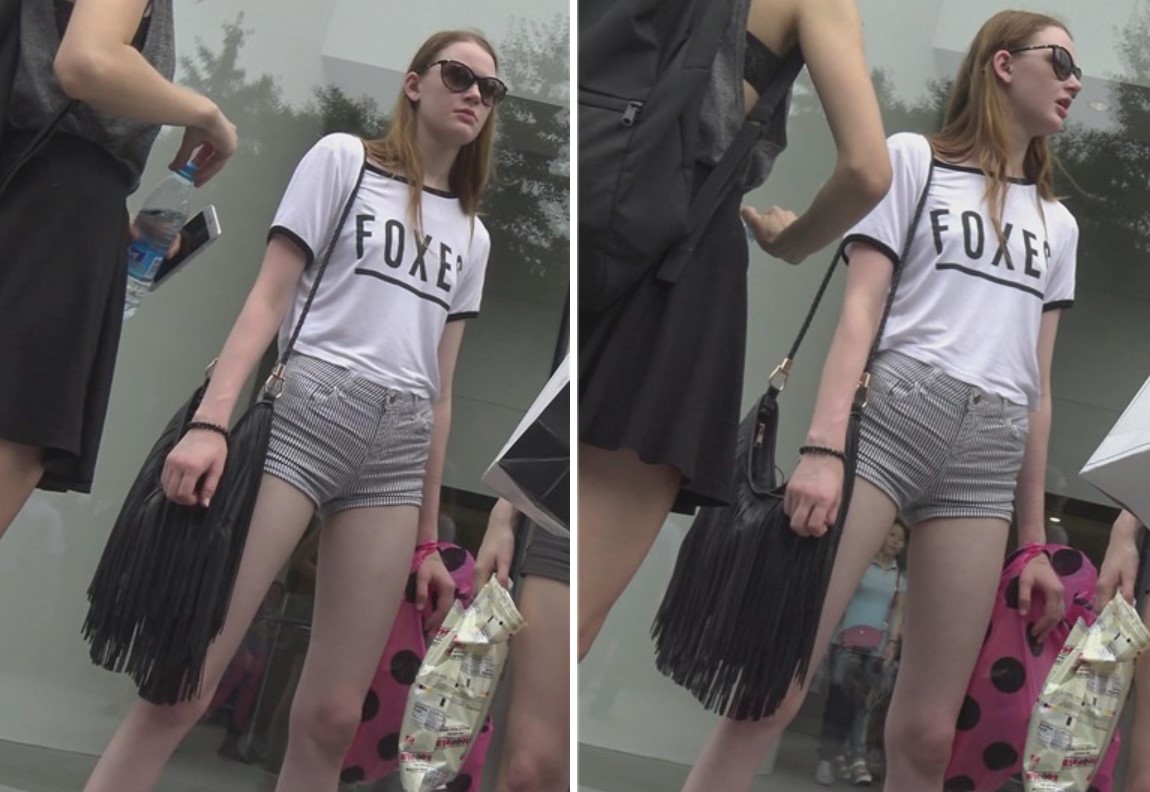 4k-超酷长腿翘臀紧身热裤洋妞 [4.75 GB]