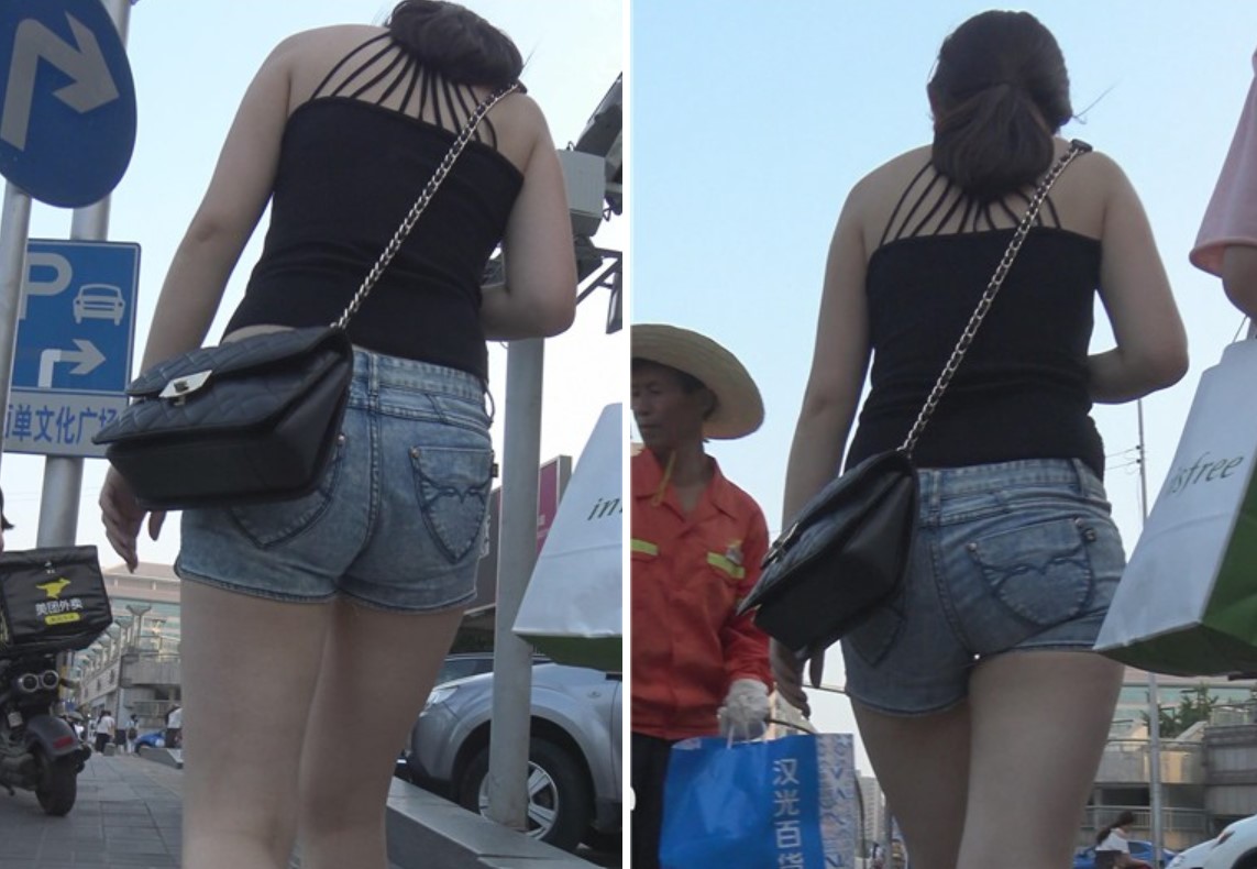 4k-身材火辣性感圆臀牛仔热裤的美女 [3.96 GB]