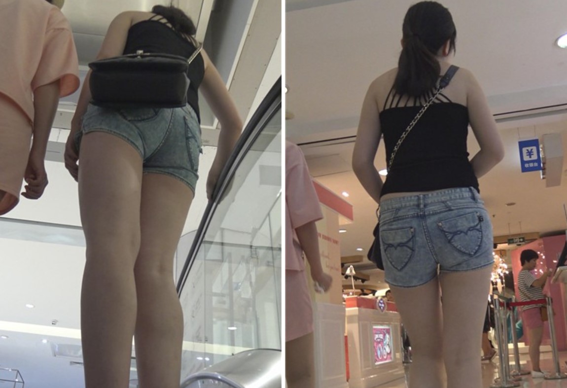 4k-身材火辣性感圆臀牛仔热裤的美女 [3.96 GB]