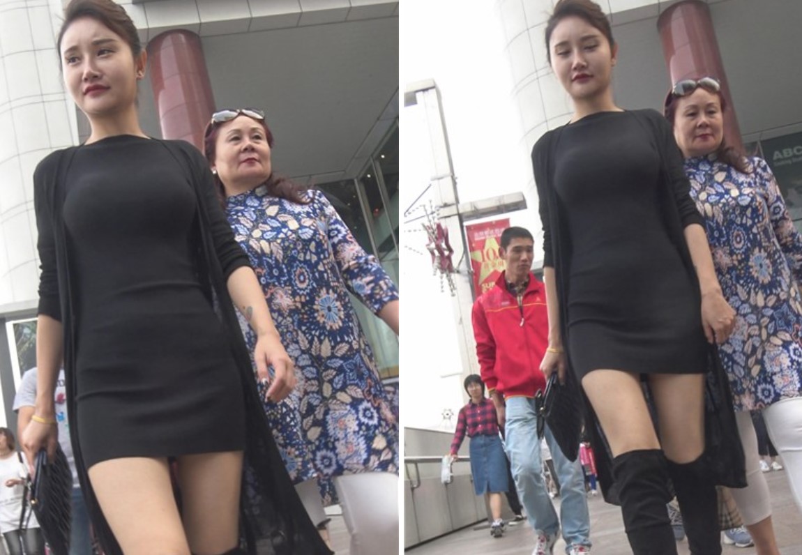 4k-黑色包臀短裙美腿女神姐姐 [1.57 GB]