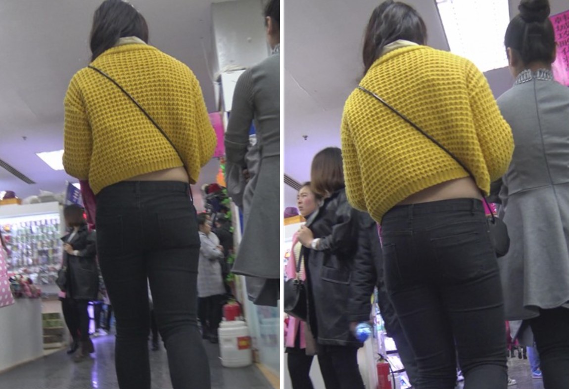 4k-甜美小清新黄色毛衣的美丽女孩 [1.64 GB]