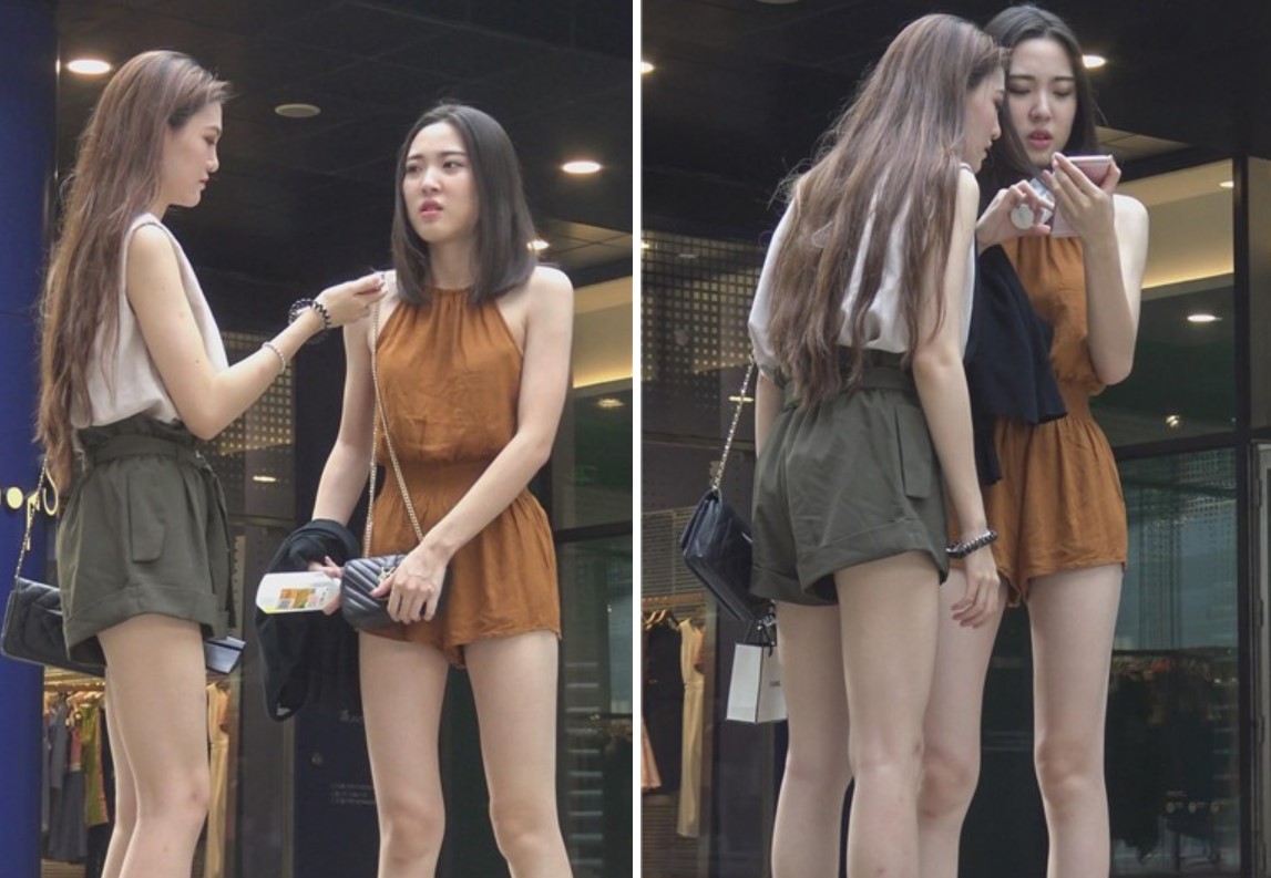 4k-两位小清新美女姐姐一路边走边拍 [2.33 GB]