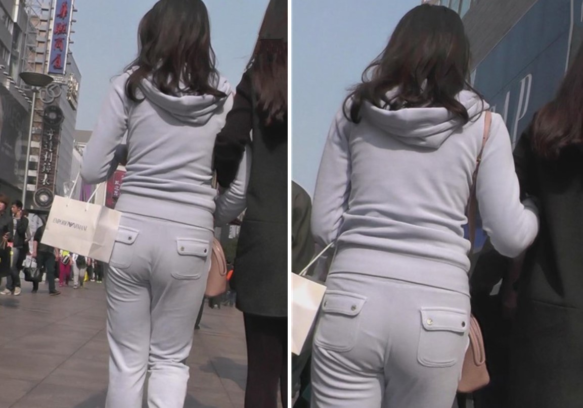 街拍甜美知性好身材运动装美女姐姐 [974 MB]