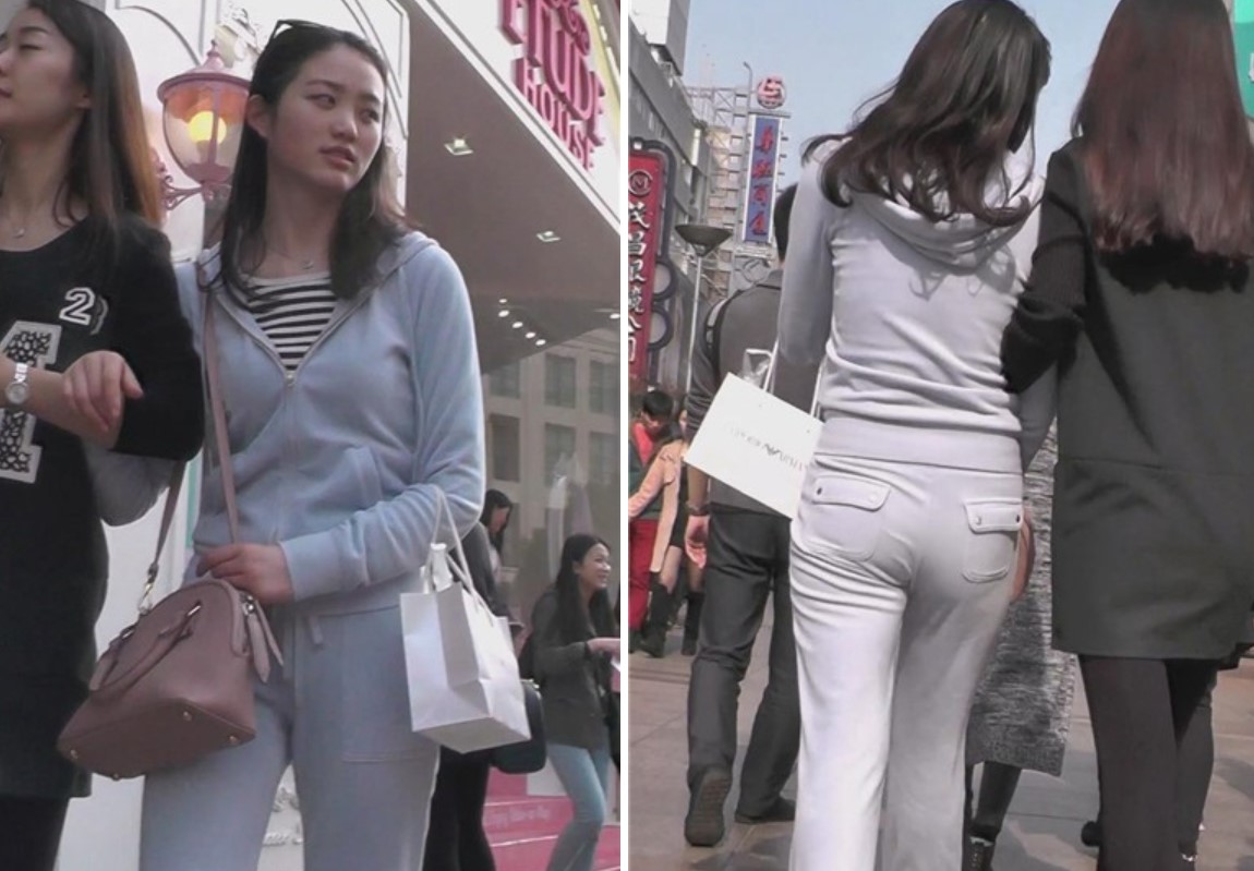 街拍甜美知性好身材运动装美女姐姐 [974 MB]
